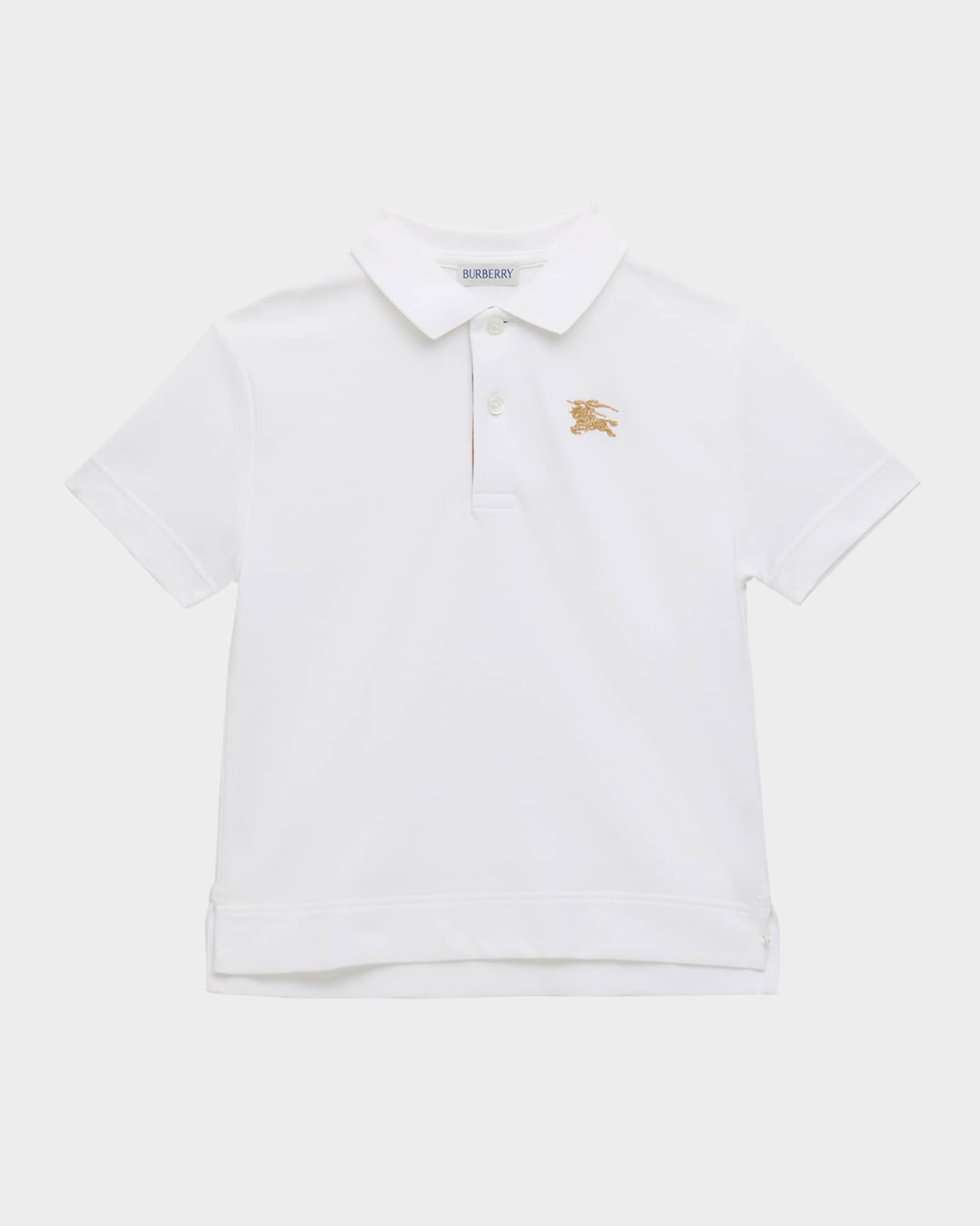 Burberry Johane Childrens Boys Polo Black 2 main image 1