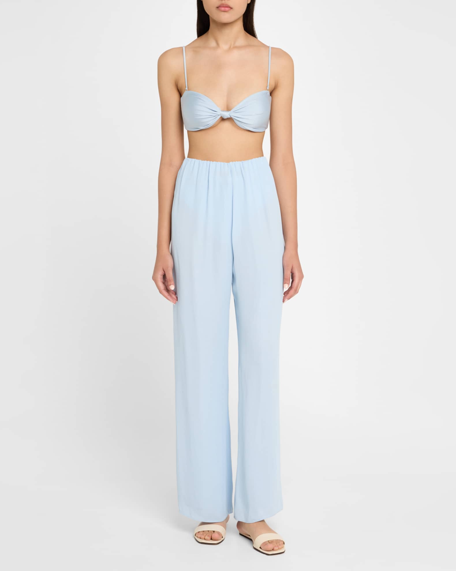 Stacie Silk Pants 1