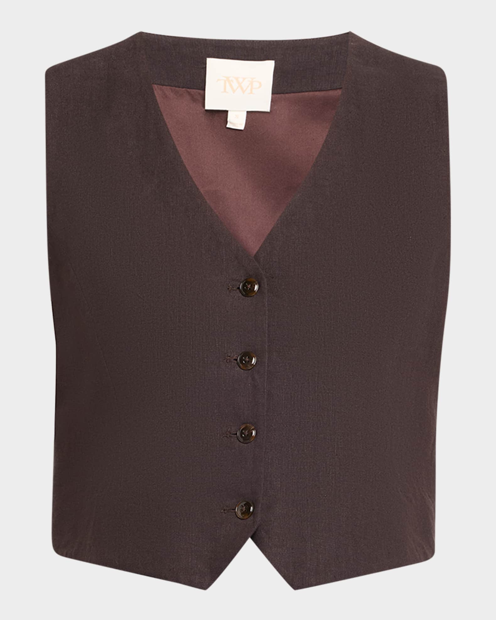 Kikis Linen Vest 0