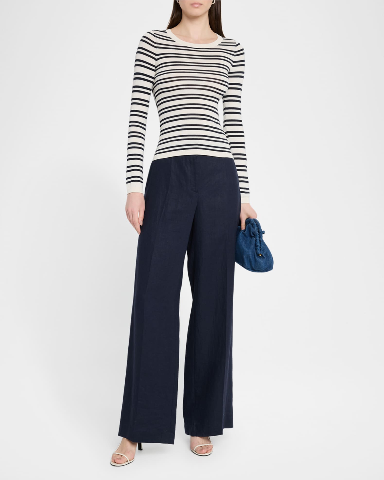 TWP Striped Second Skin Top | Neiman Marcus TWP Striped Second Skin Top | Neiman Marcus