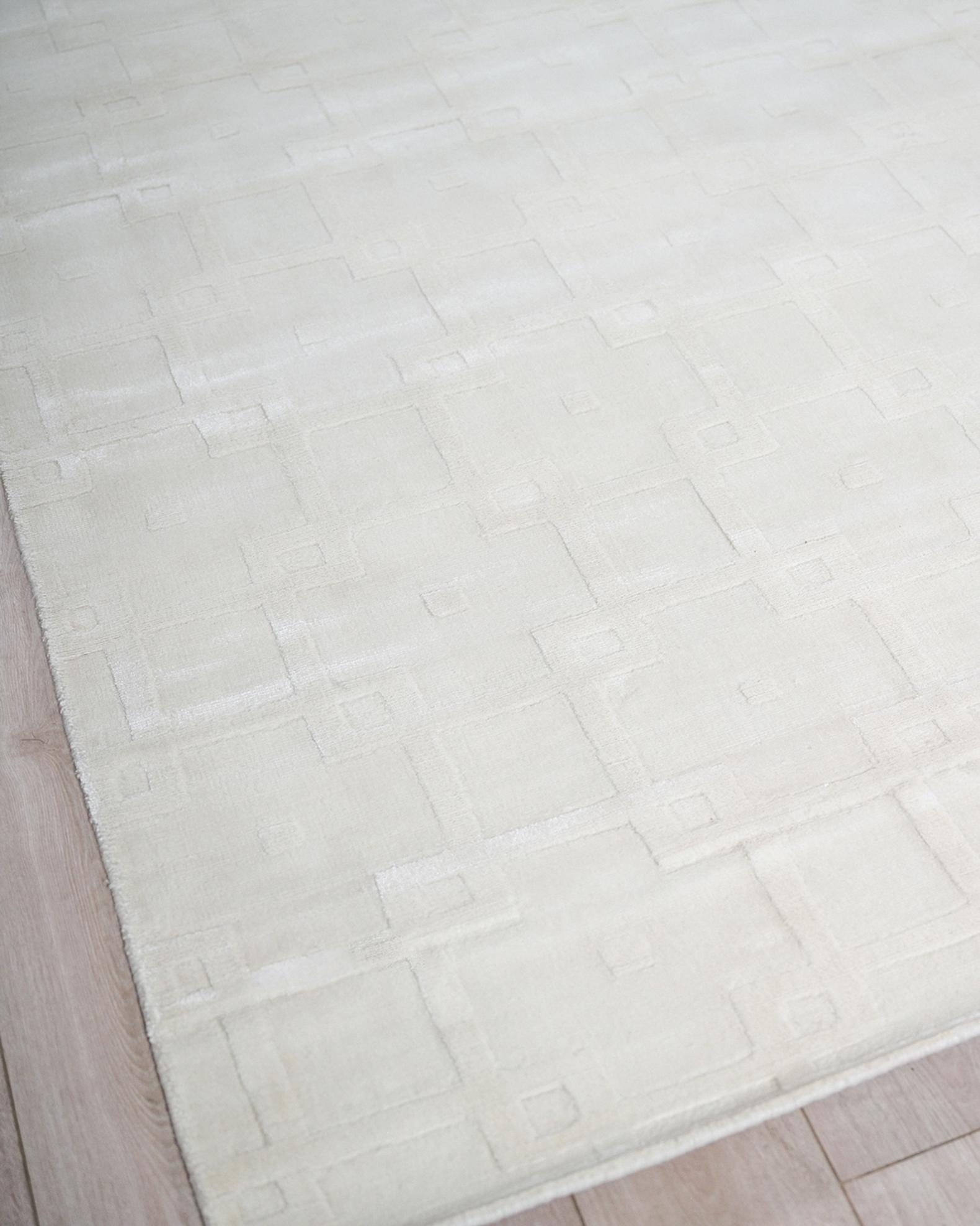 Camora Hand-Loomed White Rug Collection | Neiman Marcus