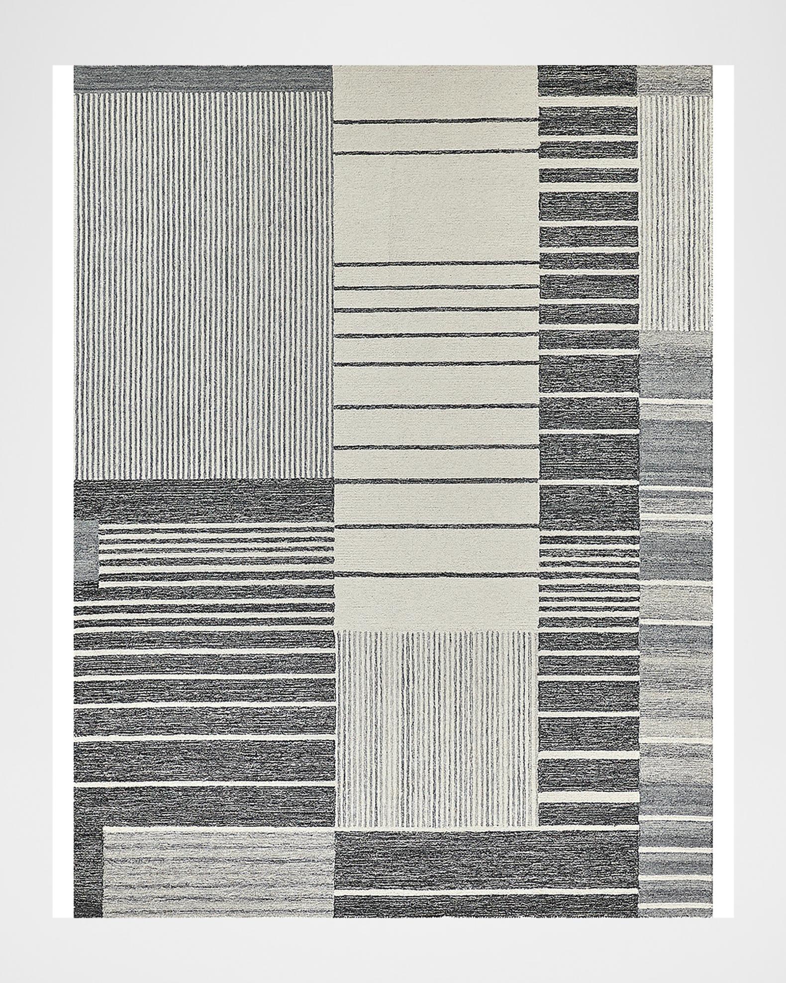 Castine Gray Rugs | Neiman Marcus