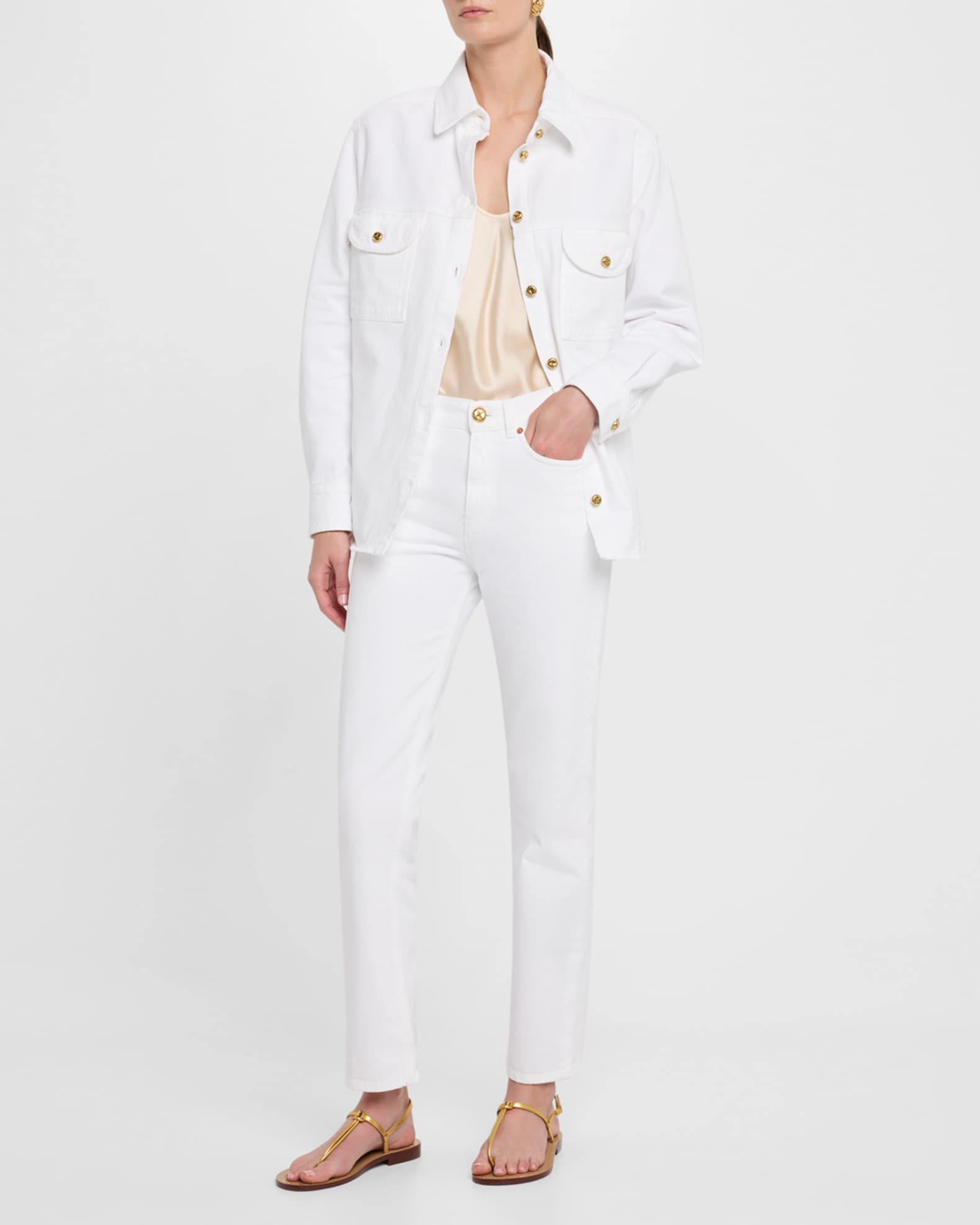 Clapotis Paso Slim-Leg Ankle Jeans - Thumbnail 2