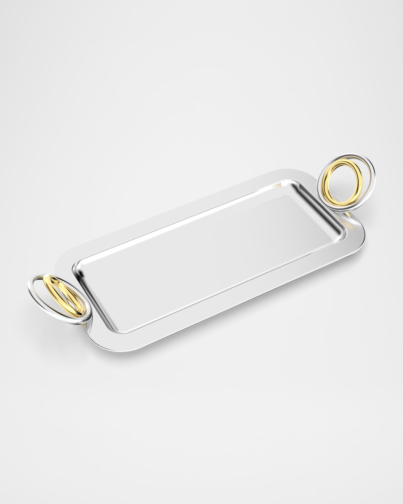 Ring Rectangle Small Serving Tray 0