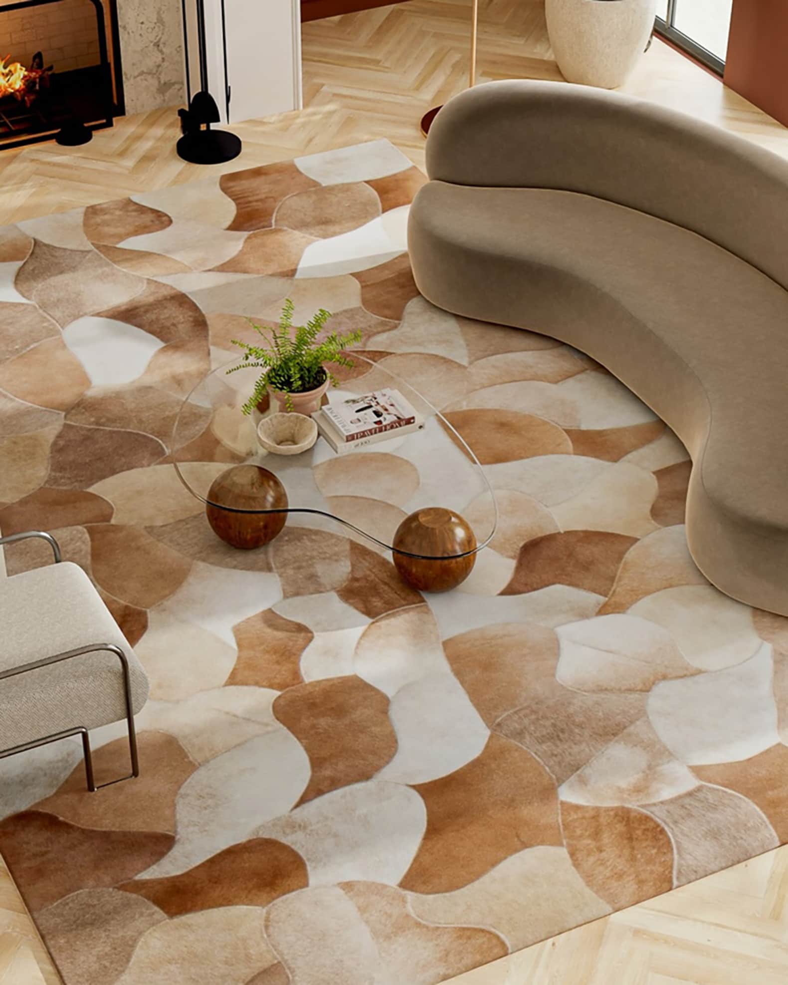 Grayson Hand-Stitched Rugs | Neiman Marcus