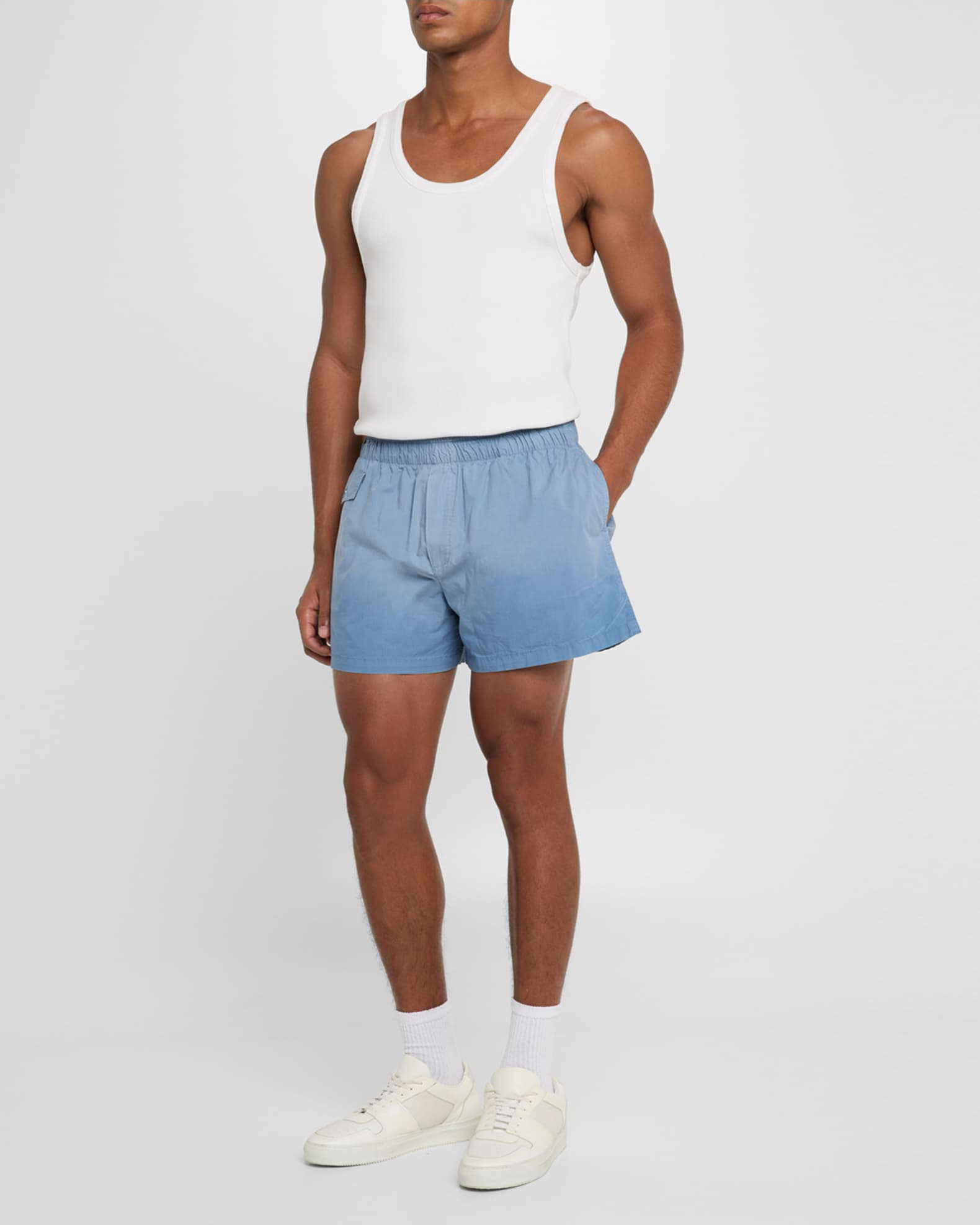 Men's Logo Print Pull-On Shorts 1