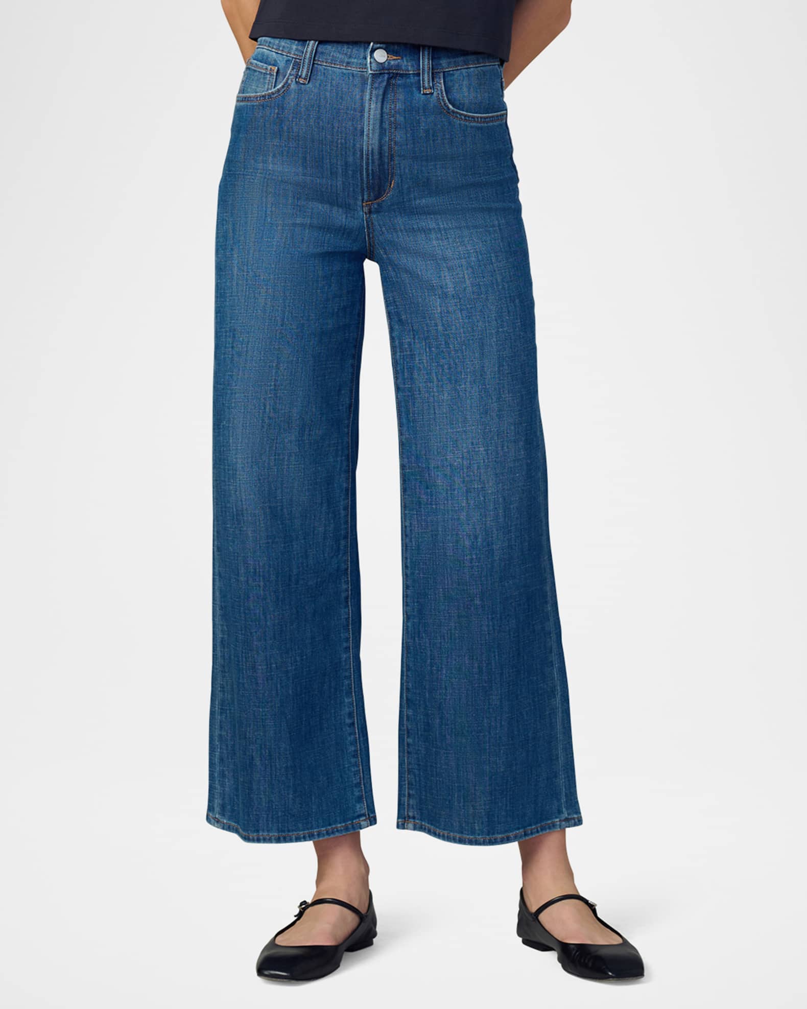 Joe Jeans - Womens The Mia Wide Leg Petite Jeans