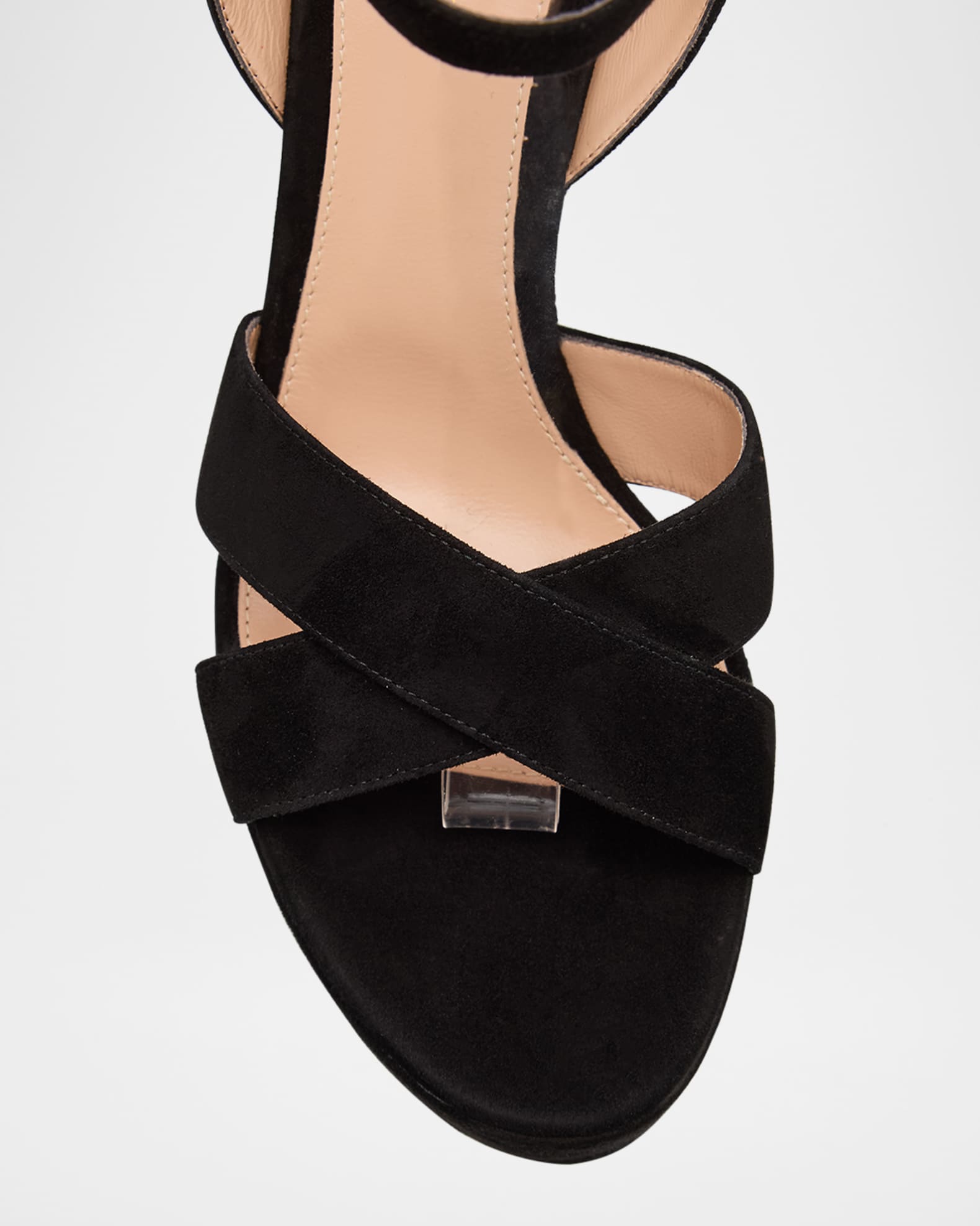 Crisscross Open Toe Platform Sandals