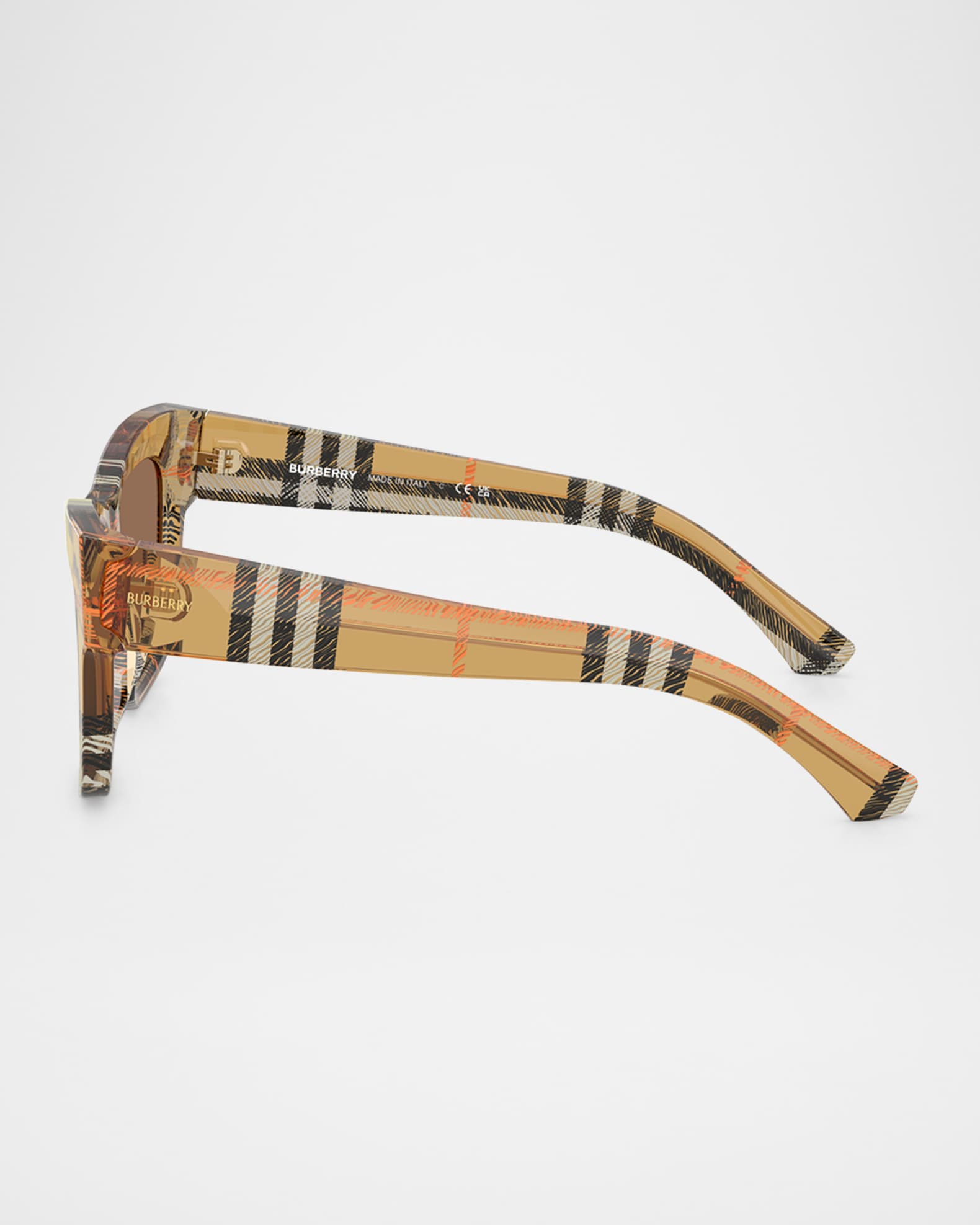 BE4449F Acetate Square Sunglasses 1