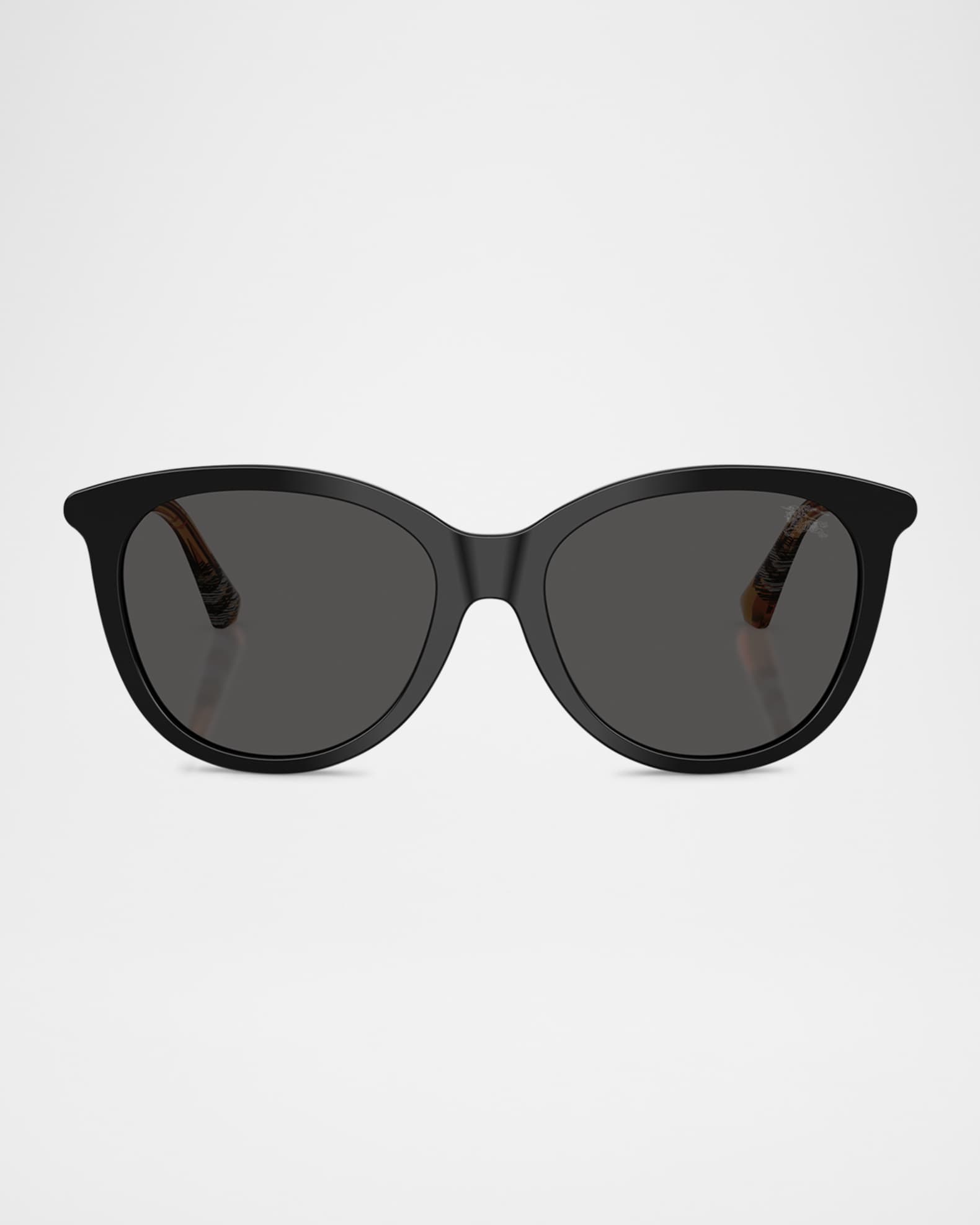 BE4455F Round Acetate Sunglasses 0