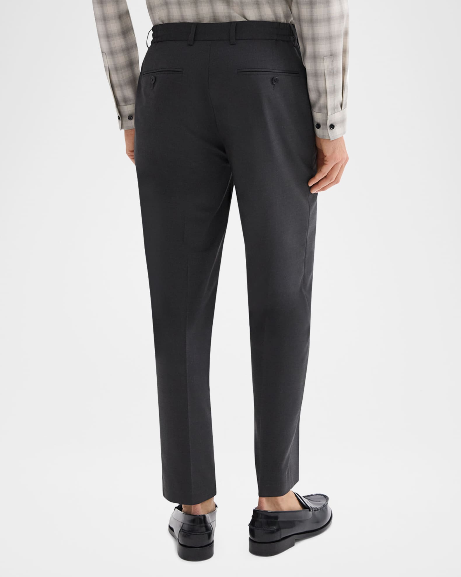 春新作の Pants Wool Motion Drawstring Curtis Men's Theory | Marcus Neiman パンツ
