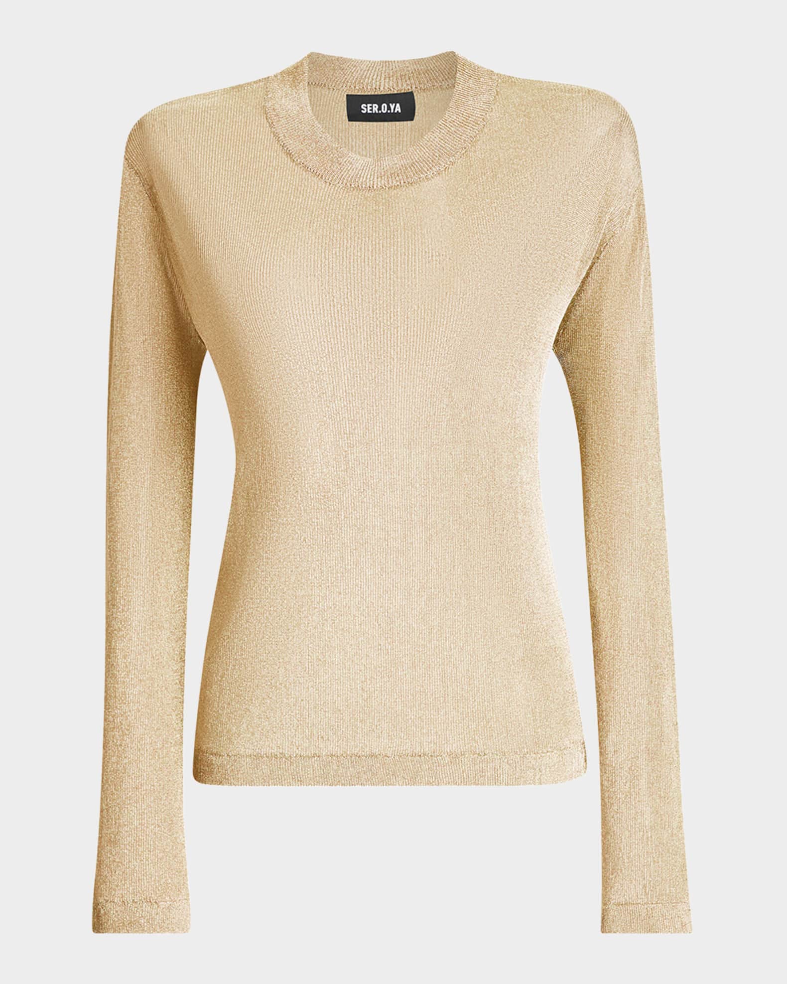 トップス andmary Mary long knit tops ivory トップス andmary Mary long knit tops ivory Ivory Short
