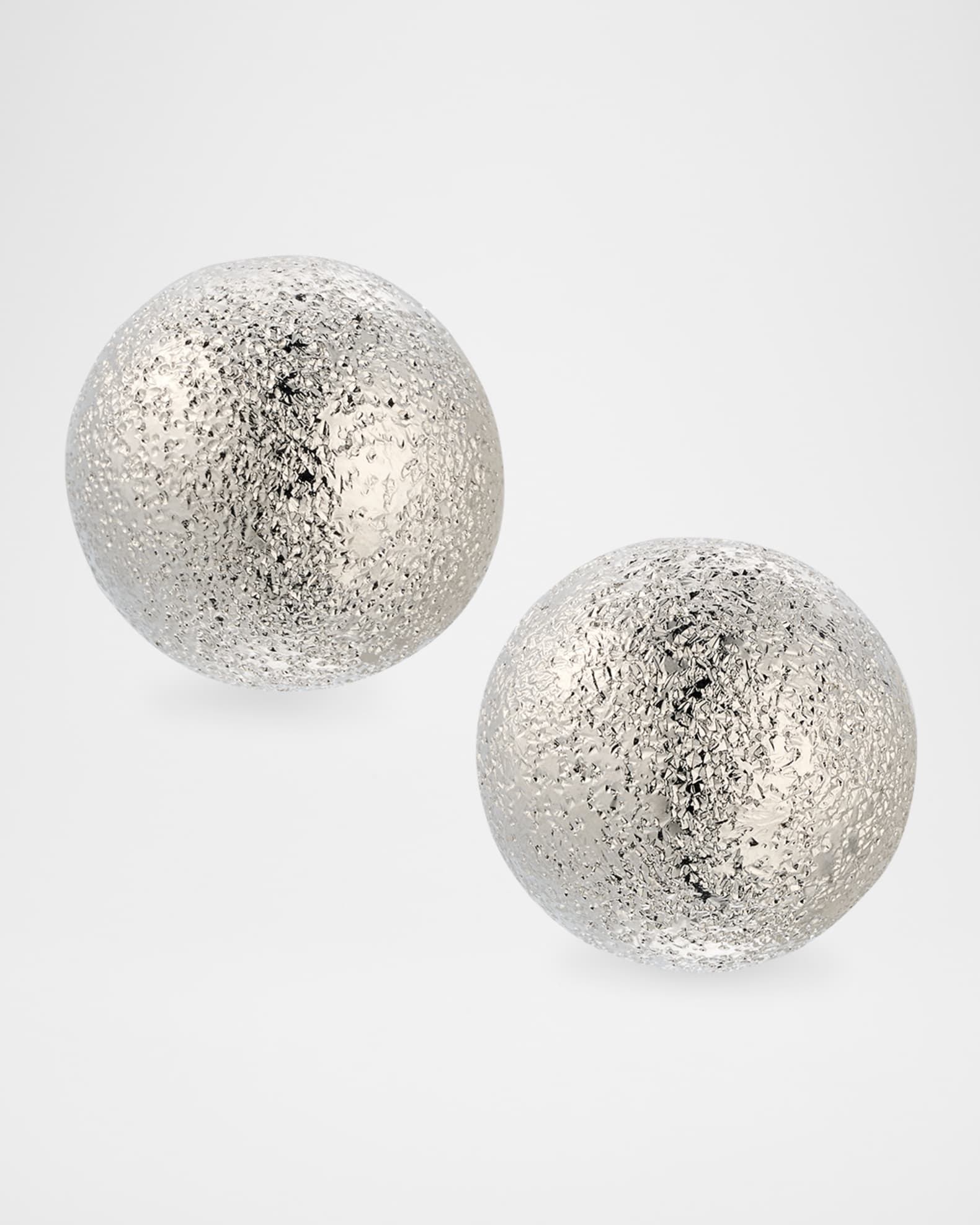 Stardust Button Post Earrings 0
