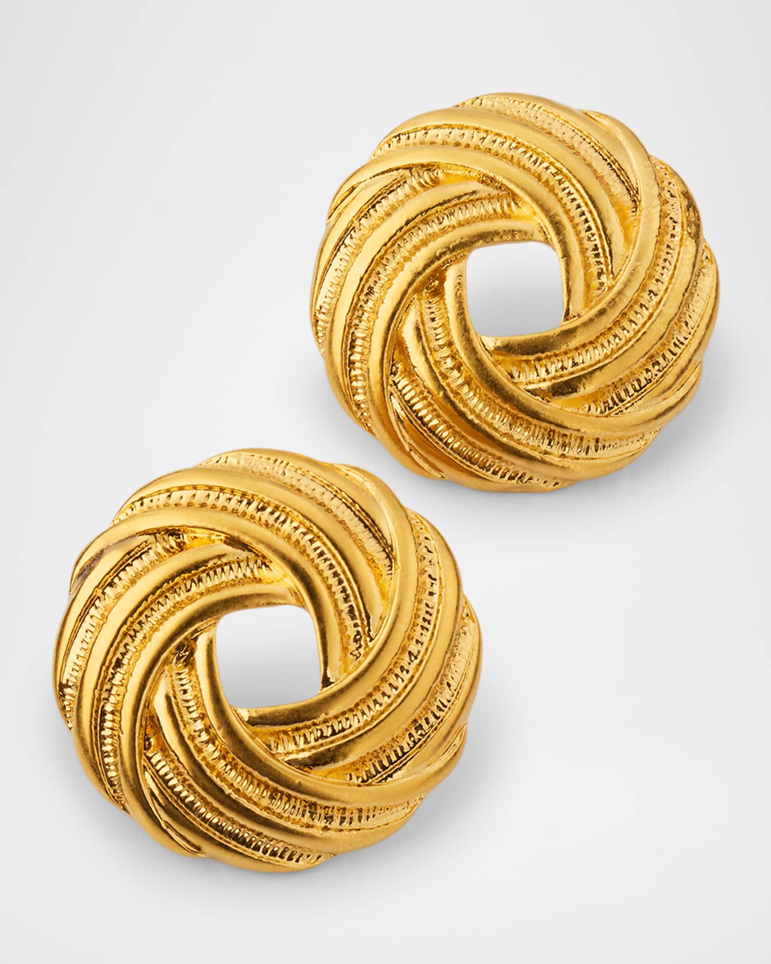 Round Post Earrings 0