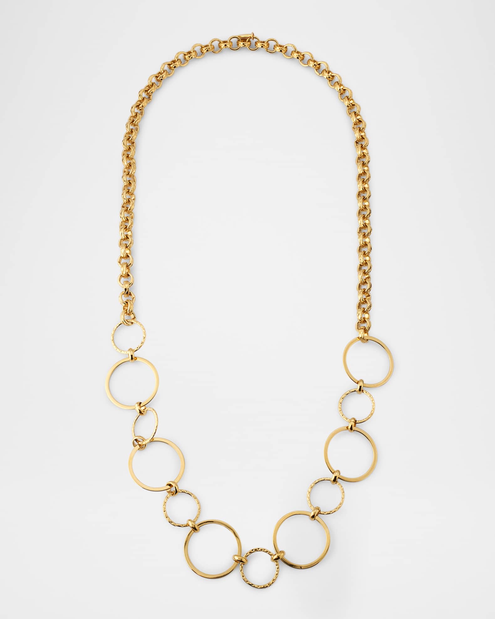 Single Strand Bubble Chain Necklace 0