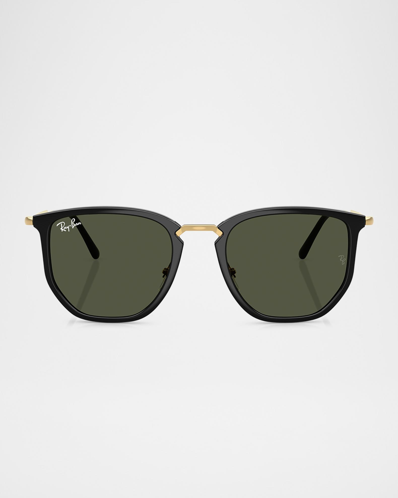 Ray-Ban RB4451 Round Arista Gold Sunglasses | Neiman Marcus