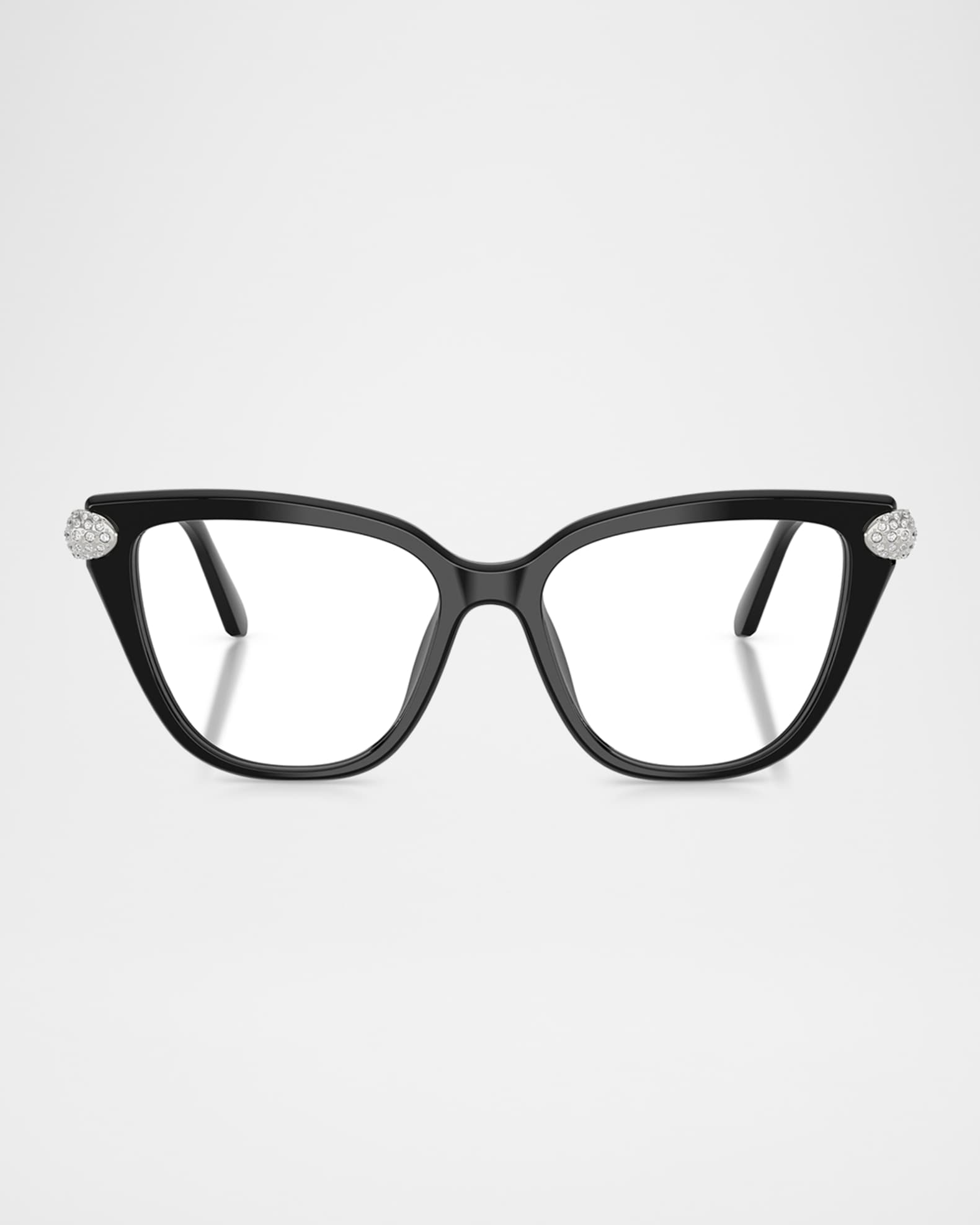 SK2045 Crystal Cat-Eye Acetate Optical Frames 0