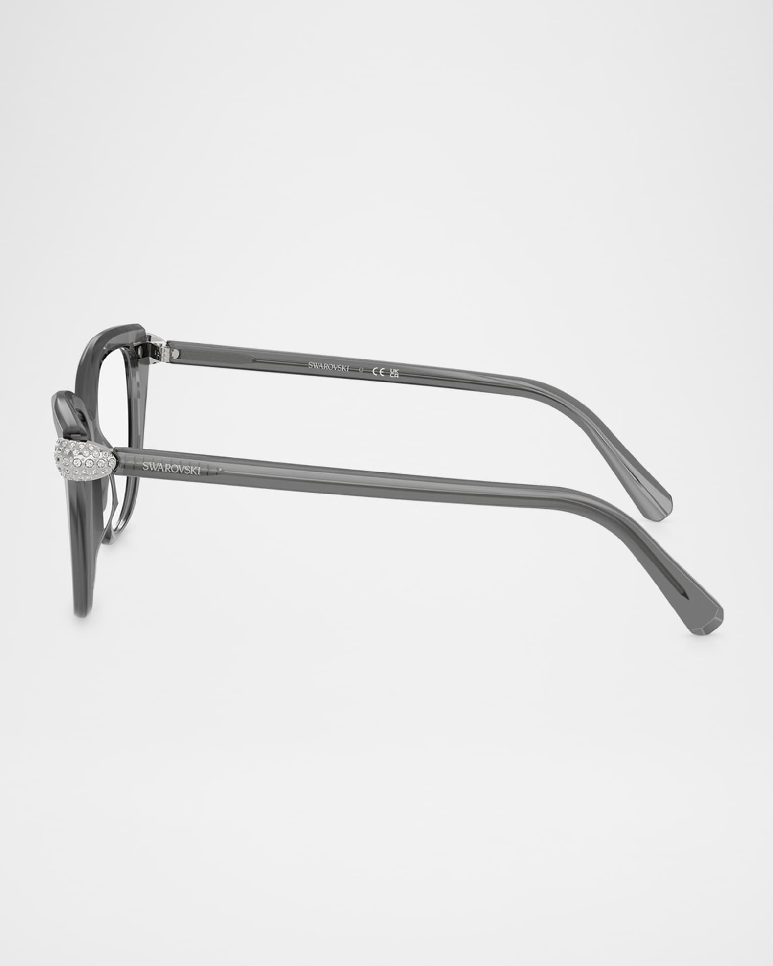 SK2045 Crystal Cat-Eye Acetate Optical Frames 1