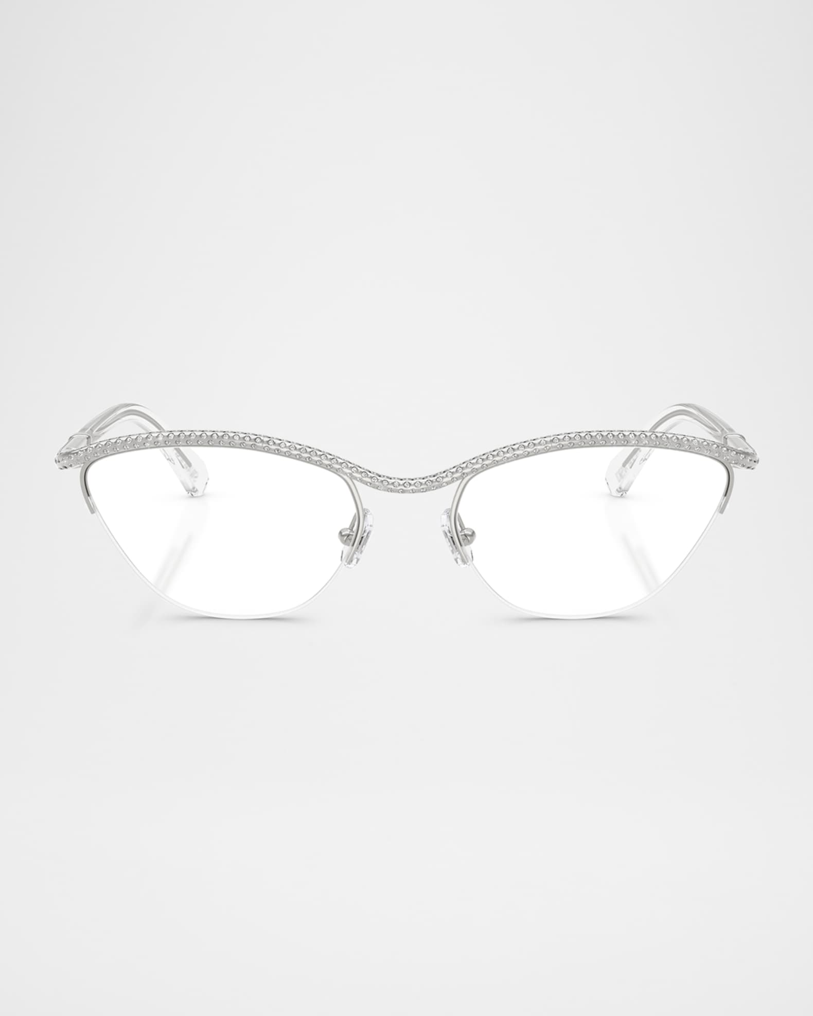 SK1026 Metal Oval Optical Glasses 0