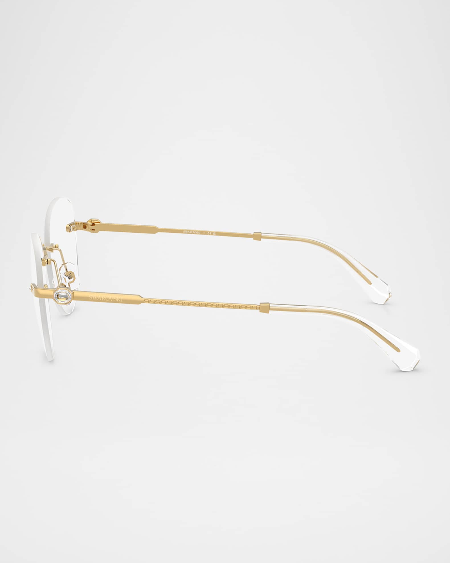 SK1021 Round Metal Optical Glasses 1