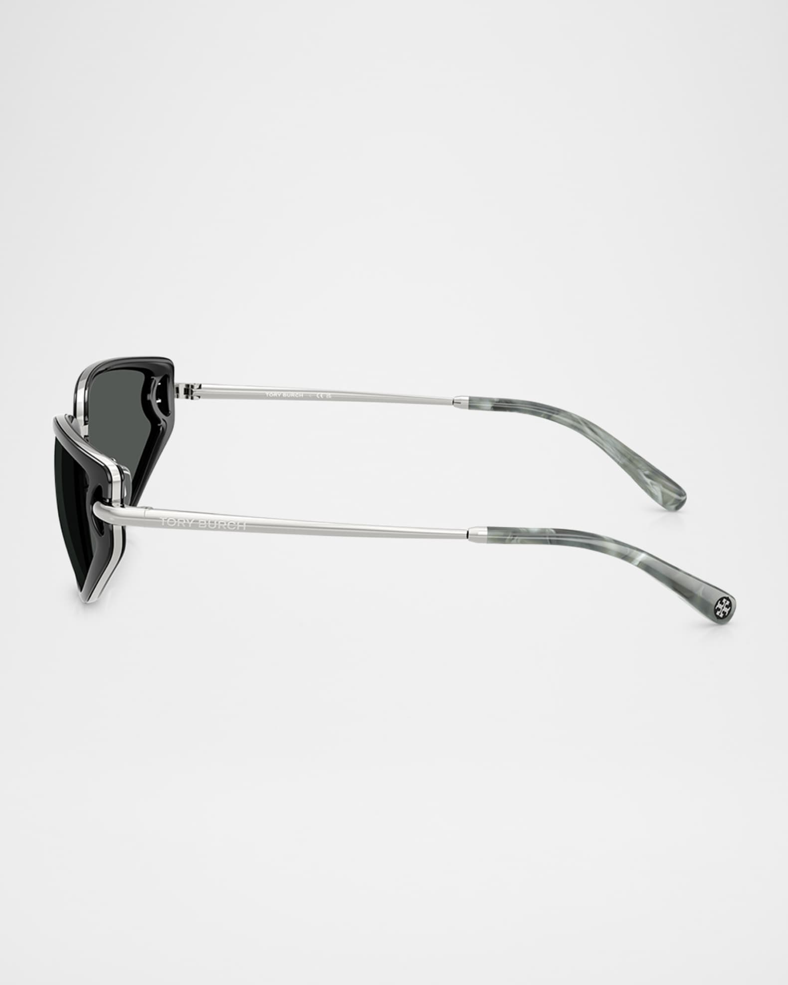 TY6115 Cat Eye Metal Sunglasses 1