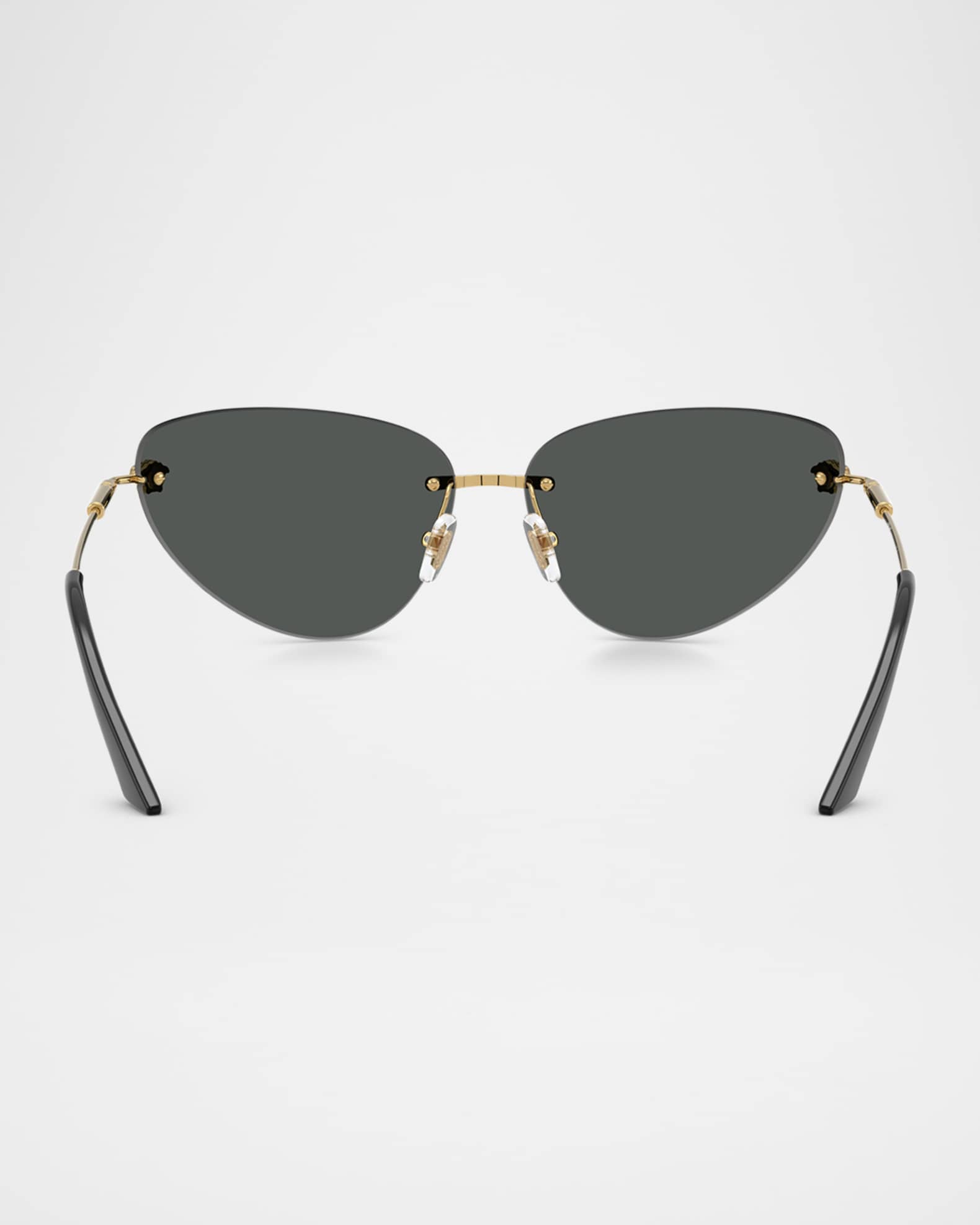 Versace VE2281 Cat-Eye Metal Sunglasses | Neiman Marcus