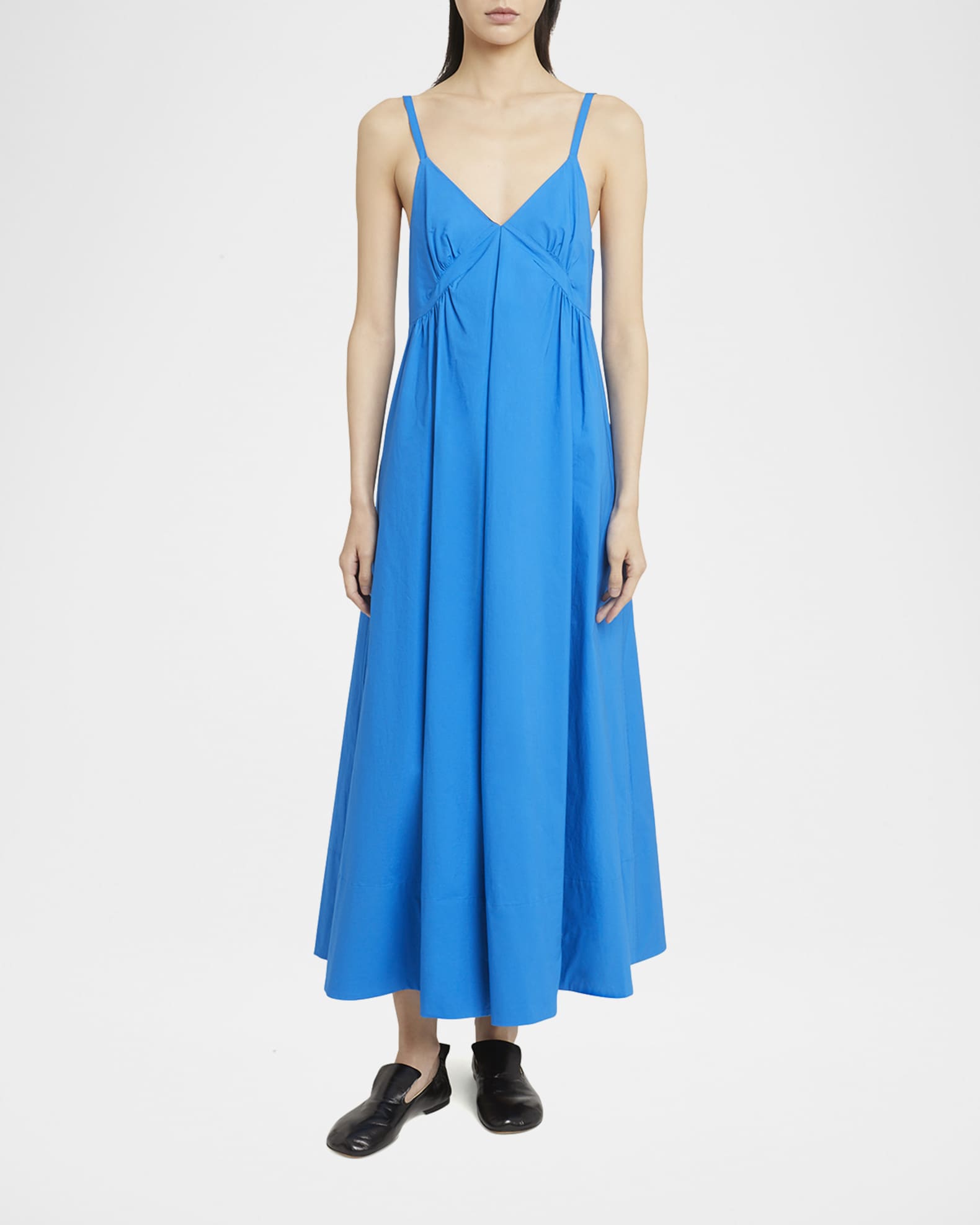 Barker Sleeveless Stretch Poplin Dress 1