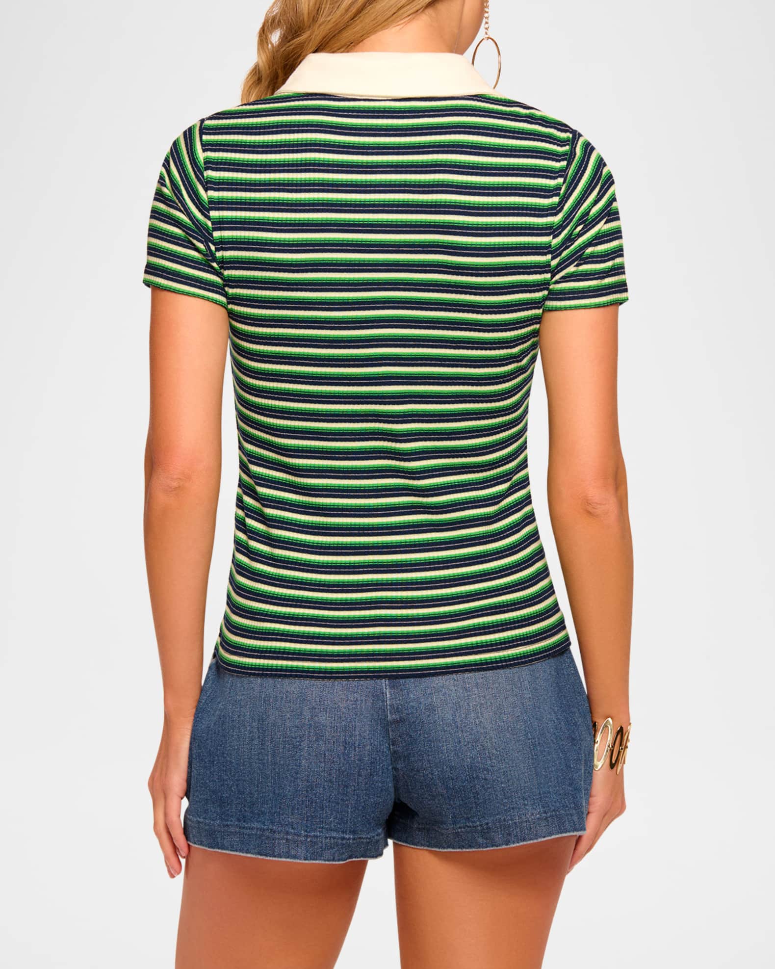 Avalon Striped Polo 1