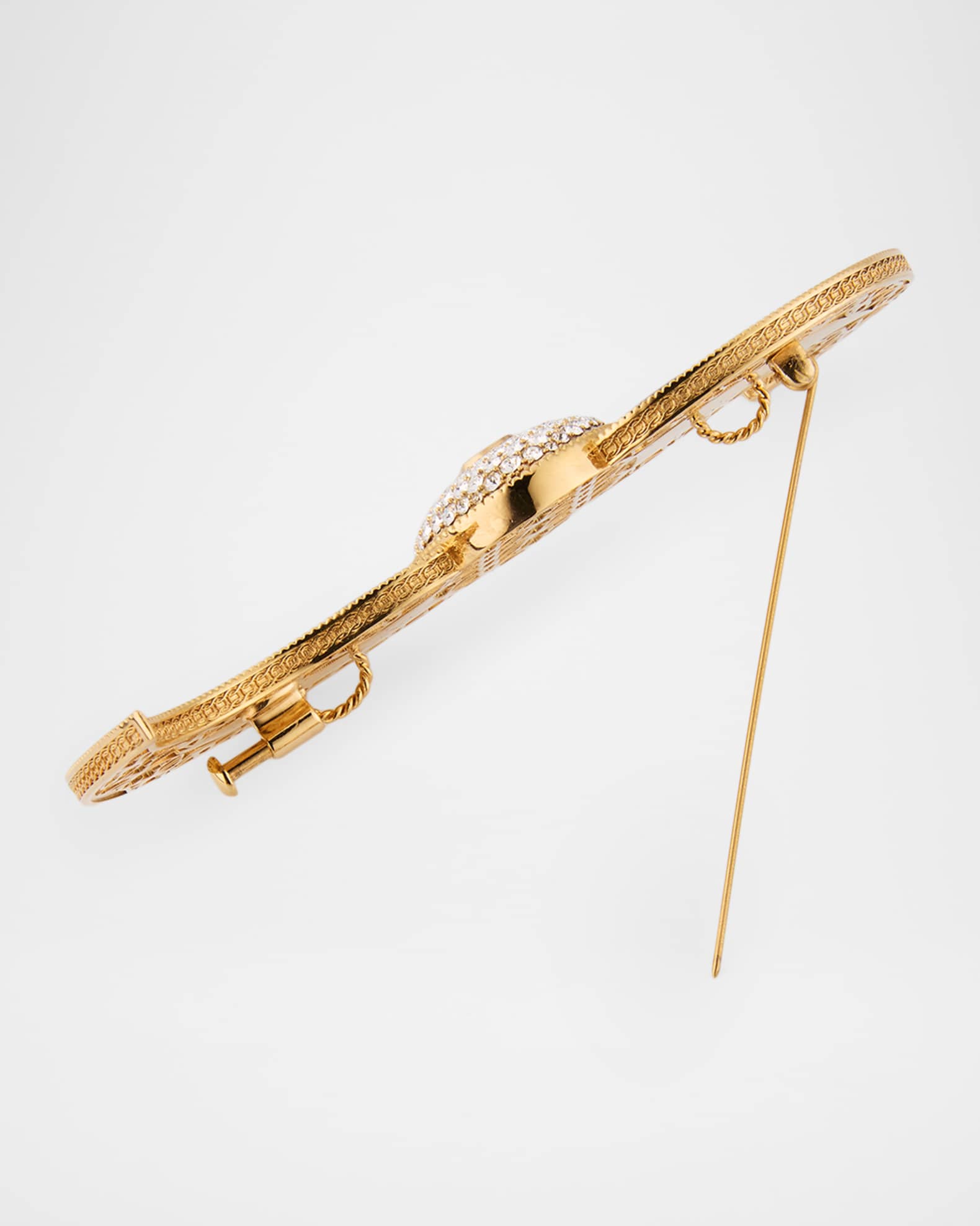 Valentino Garavani Pas Plus Brooch Necklace | Neiman Marcus