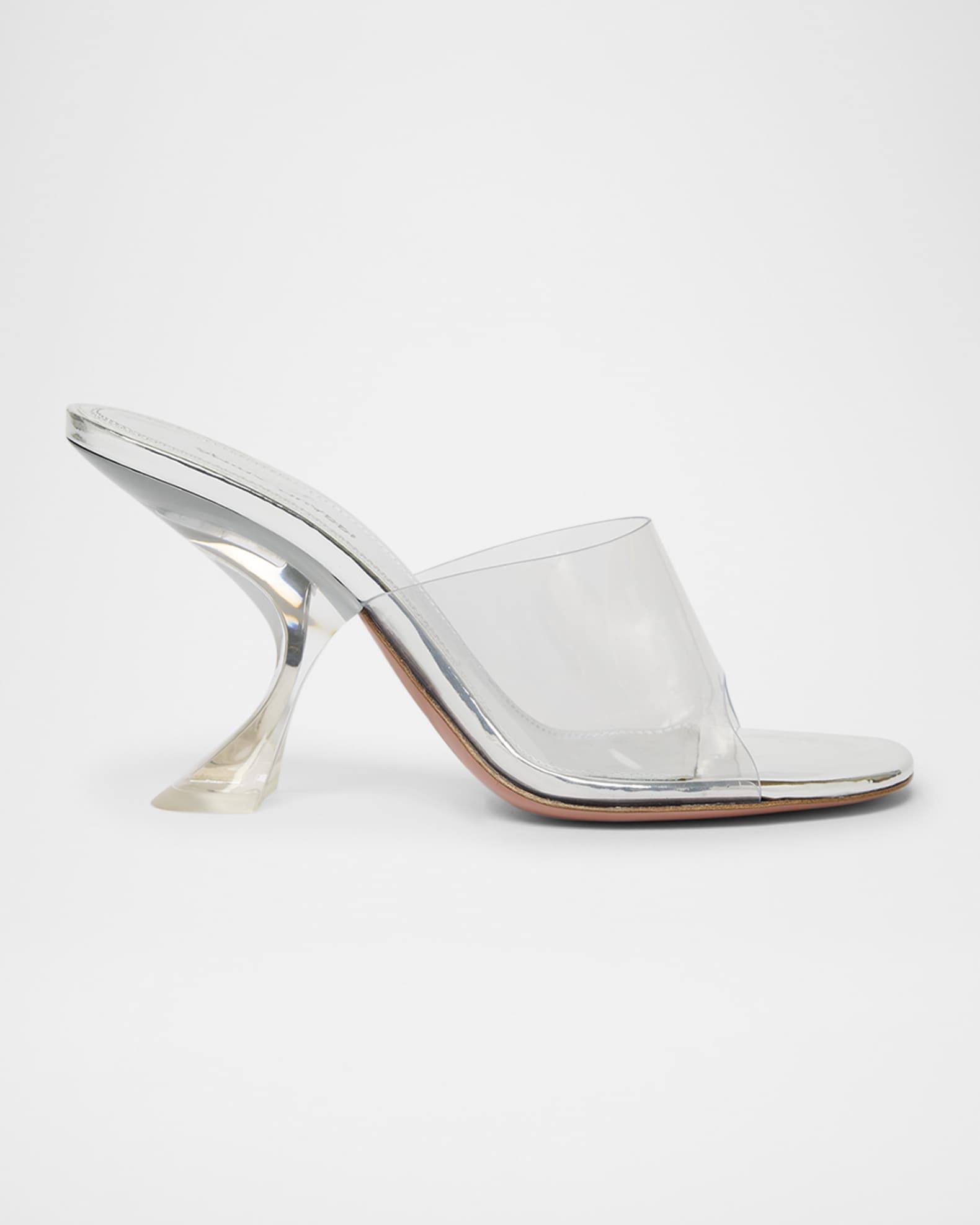 Taylor Glass Slipper Mule Sandals 0