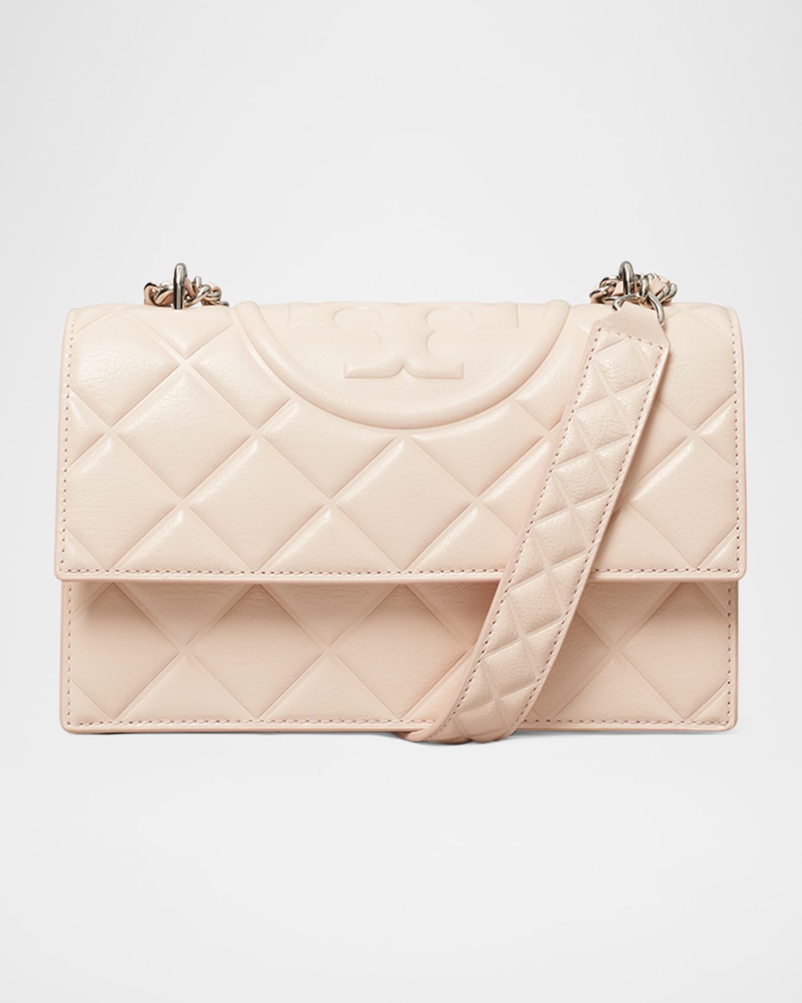 Fleming Small Convertible Leather Shoulder Bag 0