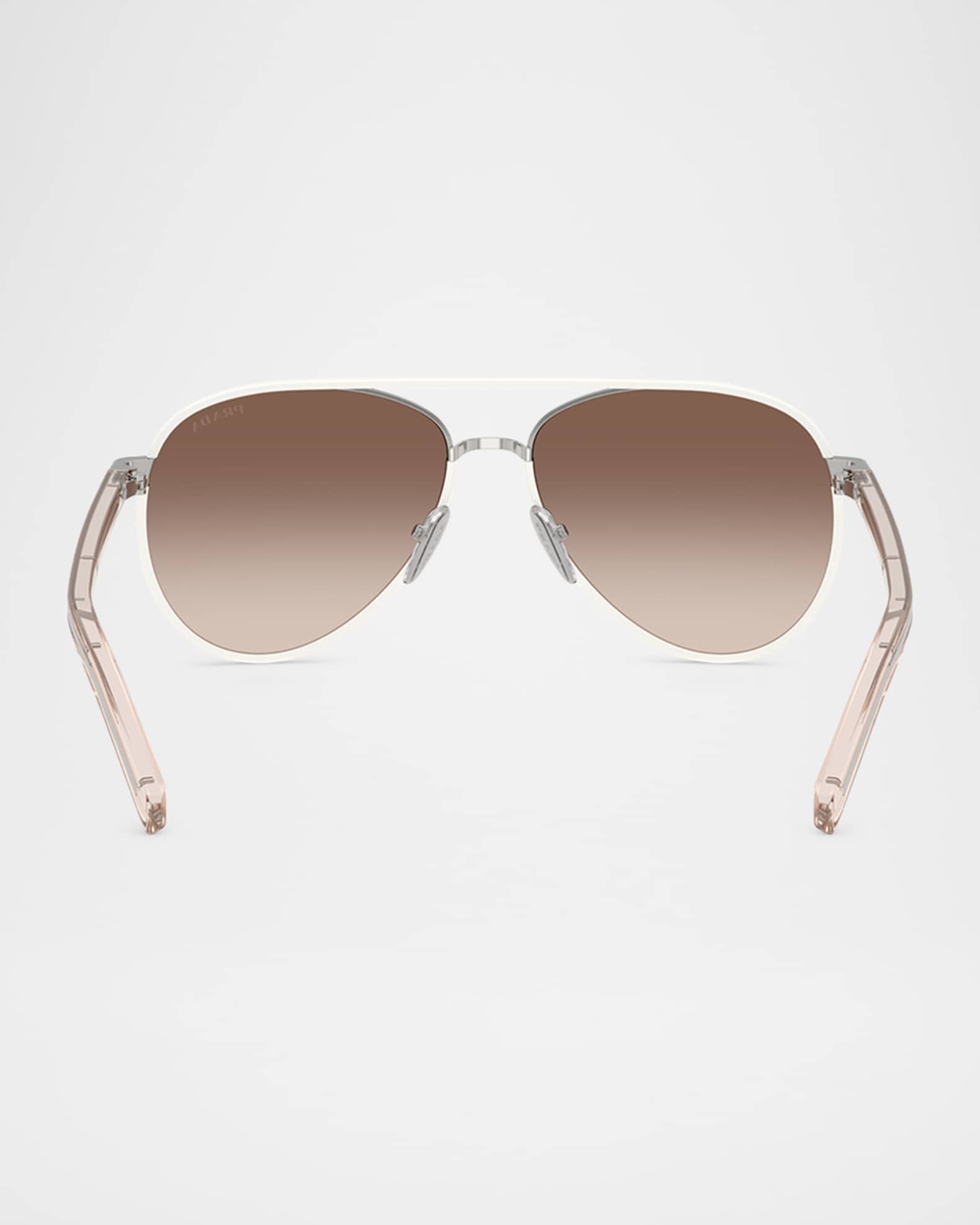 PR B57S Aviator Steel Sunglasses 1