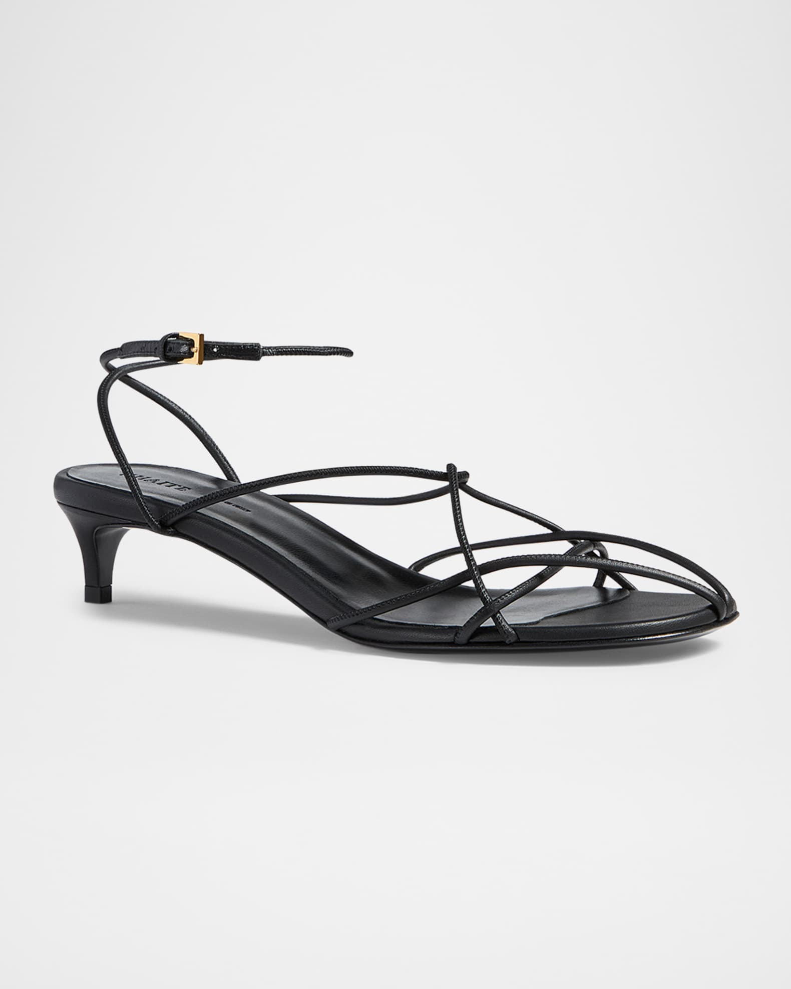 Loulou Nappa Leather Sandals 1
