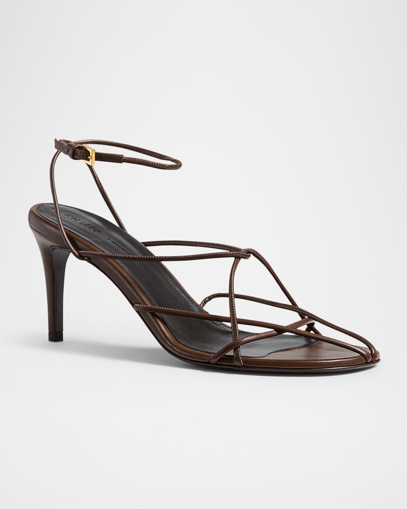 Loulou Nappa Leather Sandals 1