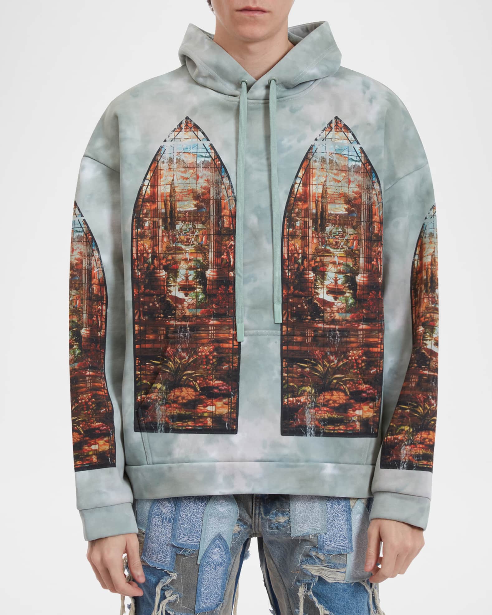 スウェット・トレーナー WHO DECIDES WAR Ignatius Hoodie Sky Blue Who Decides War Ignatius Hoodie | Blue | FARFETCH