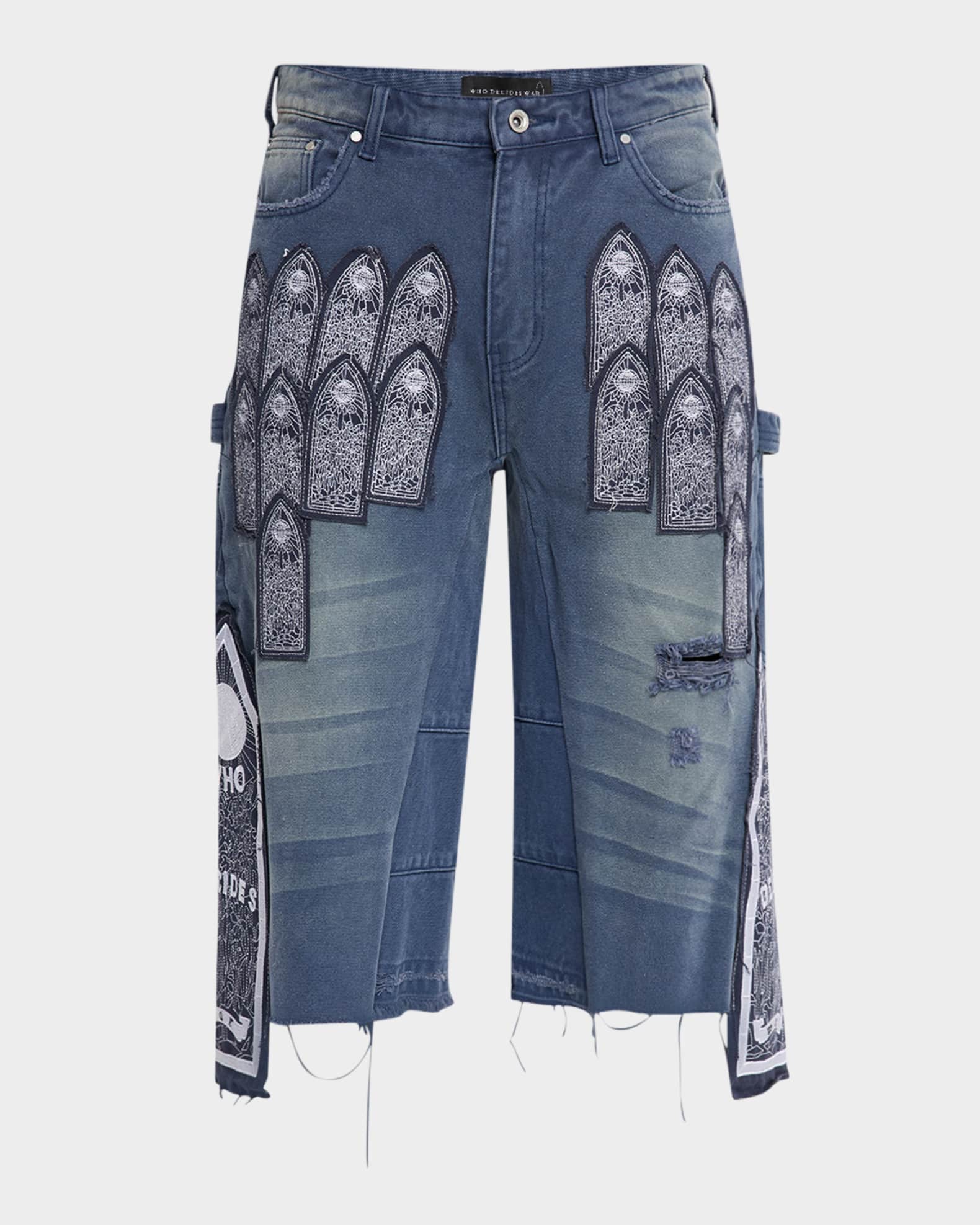 Men's Arched Carpenter Shorts 0