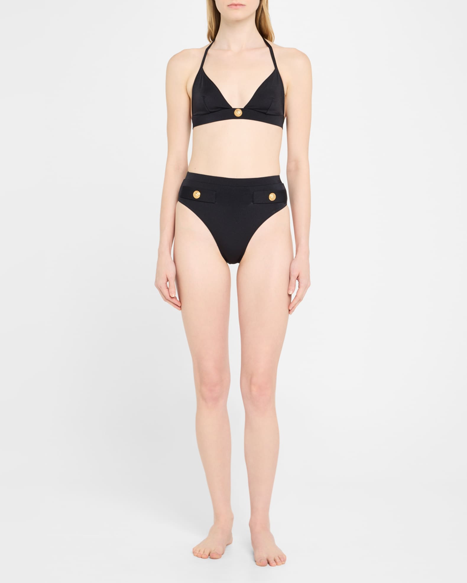 Maison Triangle Two-Piece Swimsuit 1