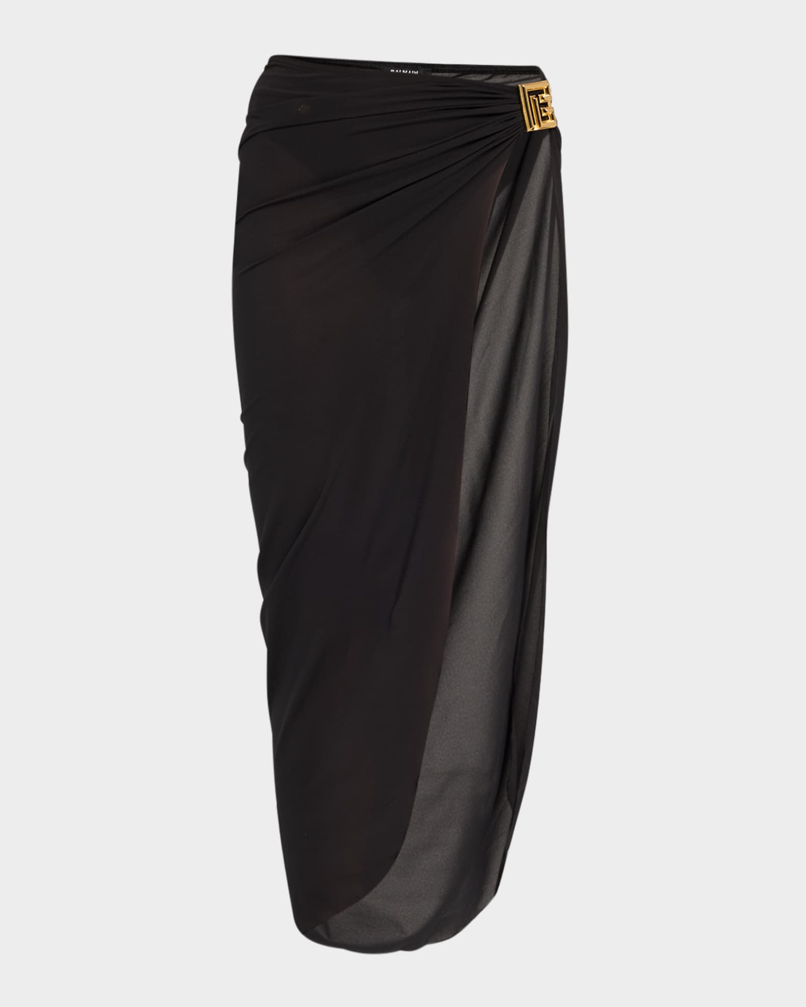 Logo Buckle Pareo Coverup 0