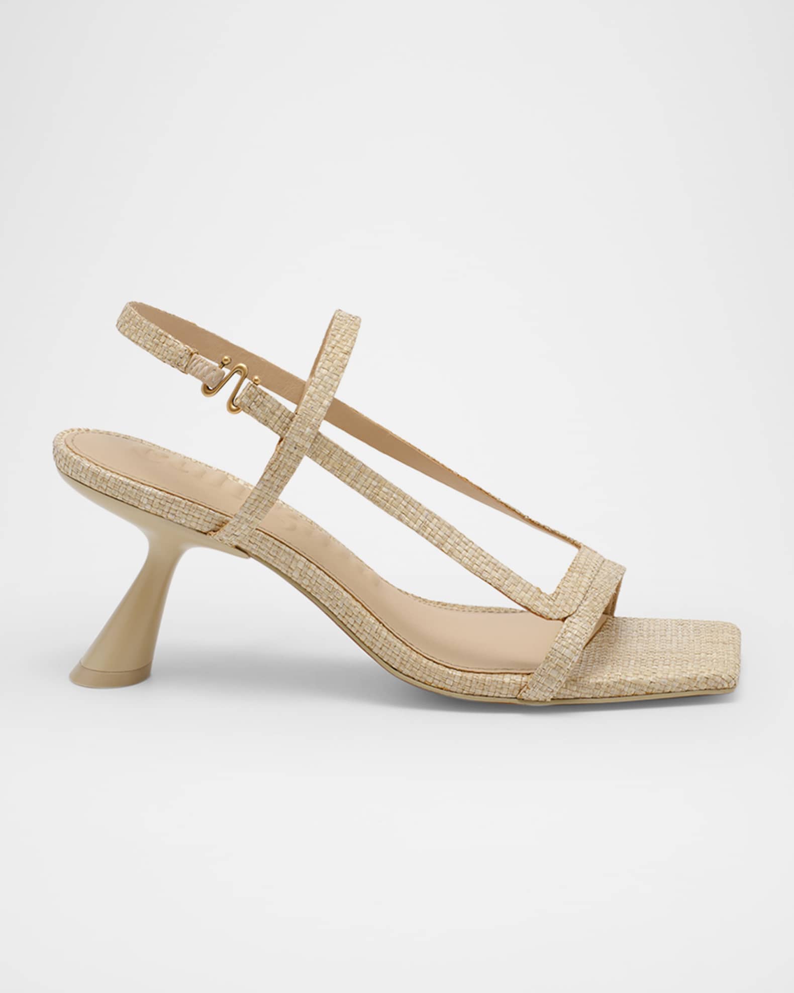 Reina Raffia Sandals 0