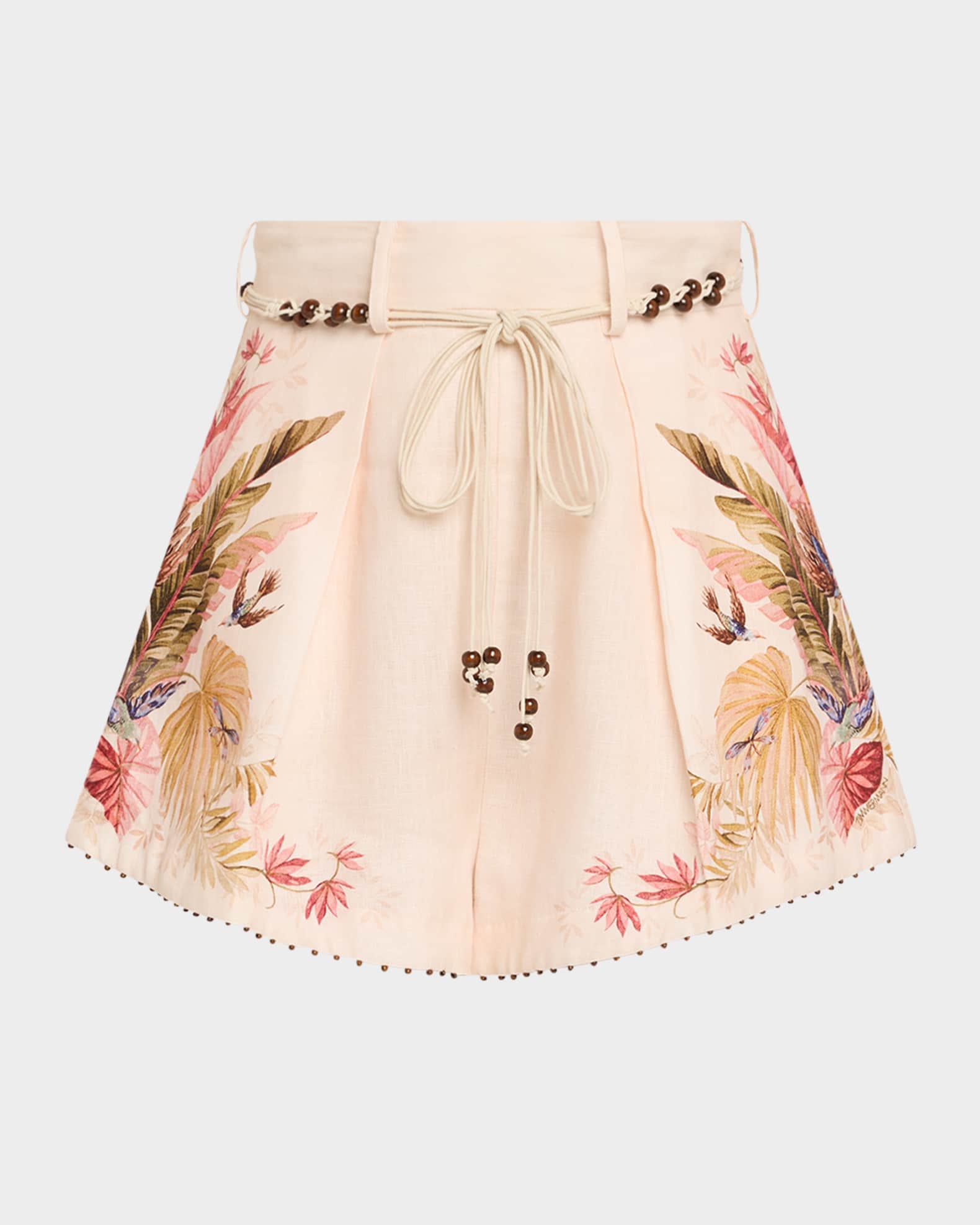 ショートパンツ ZIMMERMANN 'Illuminate Tuck' shorts Pink Zimmermann Illuminate Tuck Short in Pink | Lyst