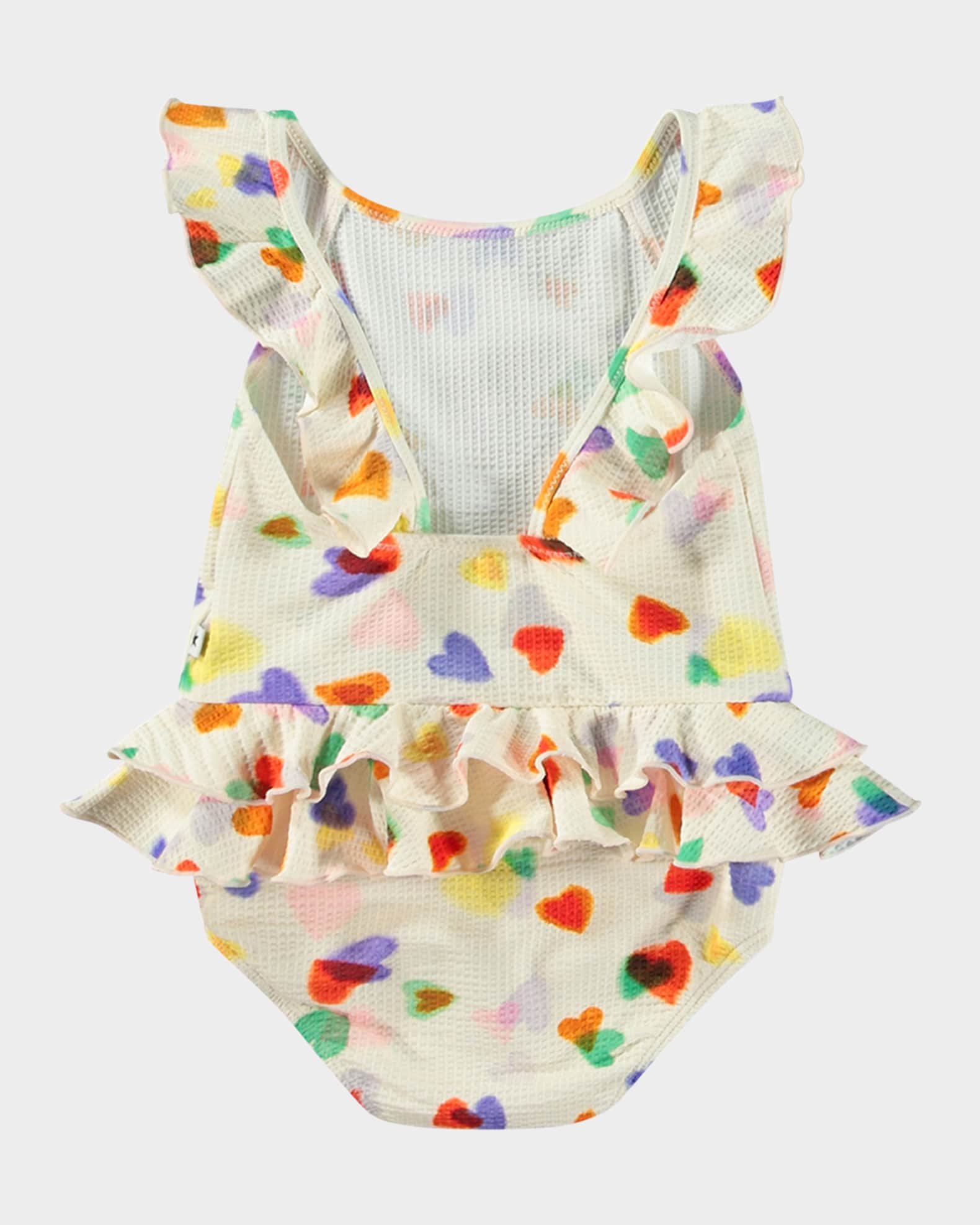 Girl's Nalani Ruffle One-Piece Swimsuit, Size 3M-3 1