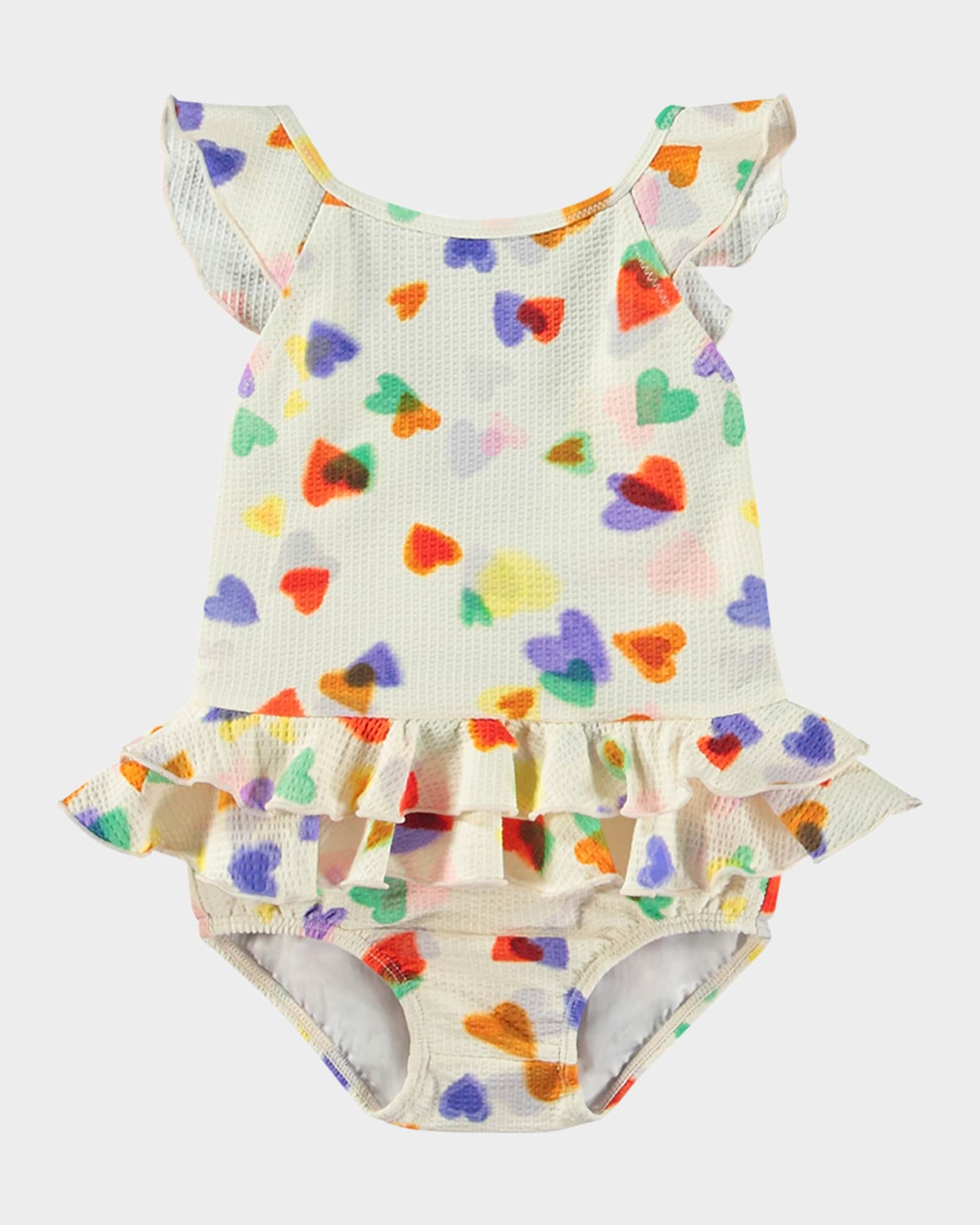 Girl's Nalani Ruffle One-Piece Swimsuit, Size 3M-3 0