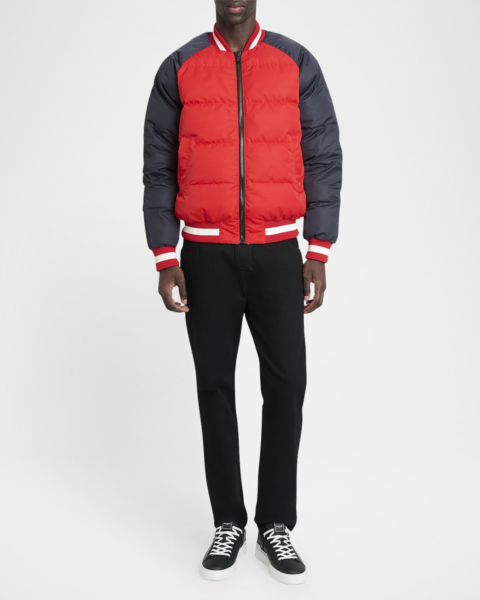 Men's Bicolor Reversible Down Jacket 1