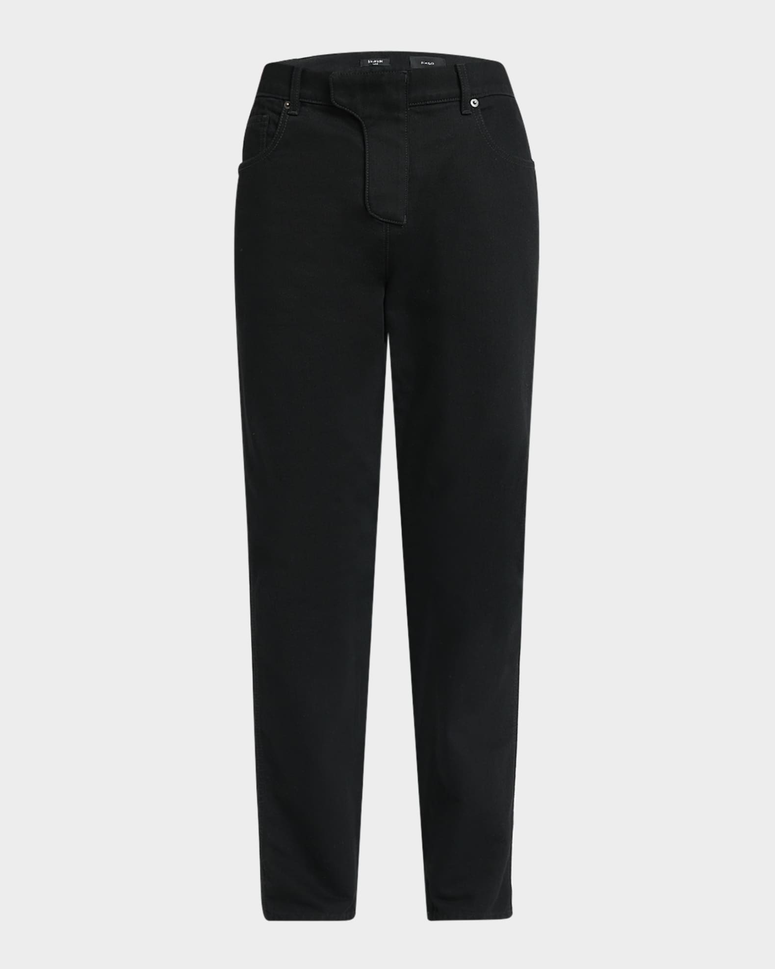 Men's Classic-Fit Black Denim Pants 0