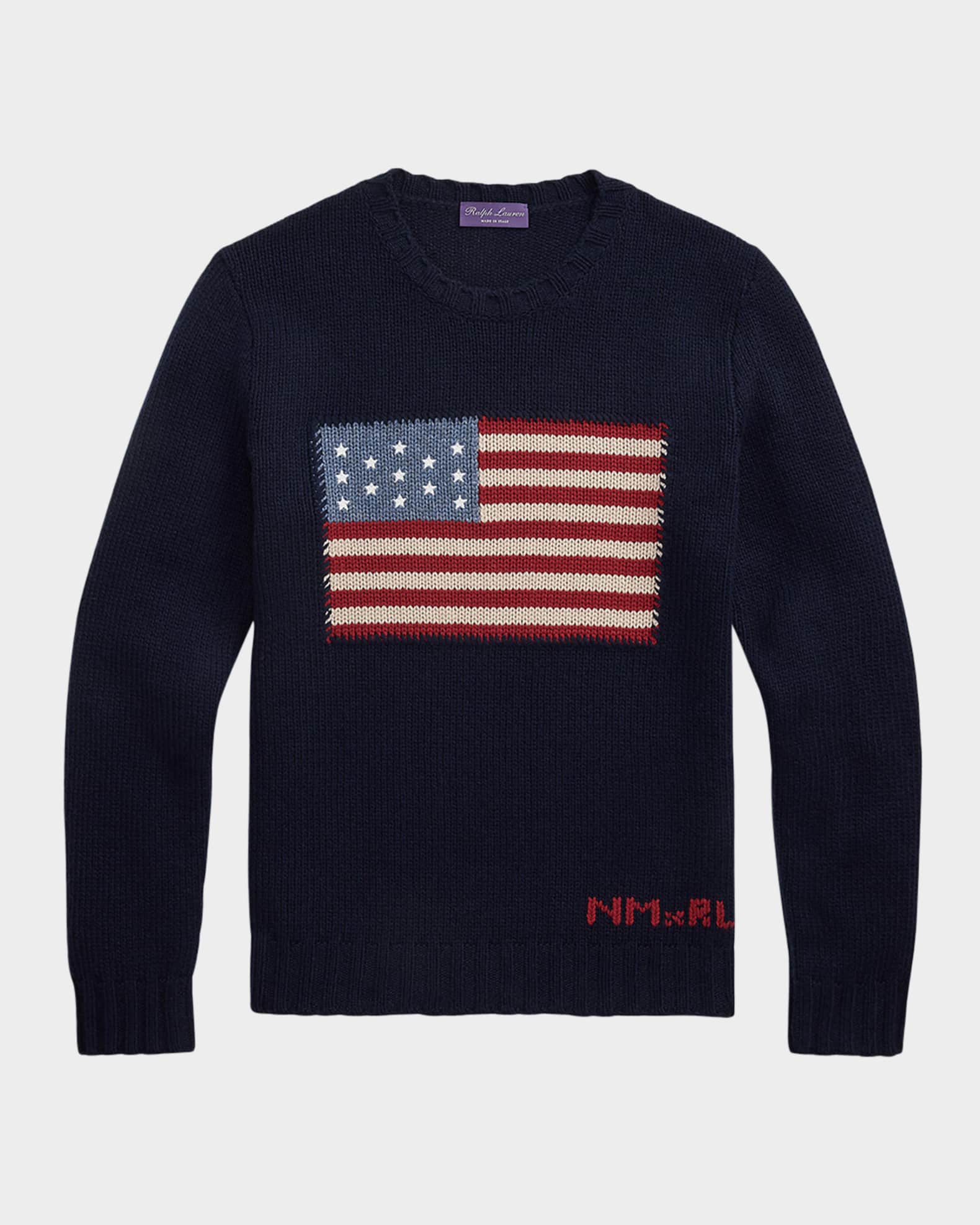 Men's NM X RL Flag Cashmere Sweater 0