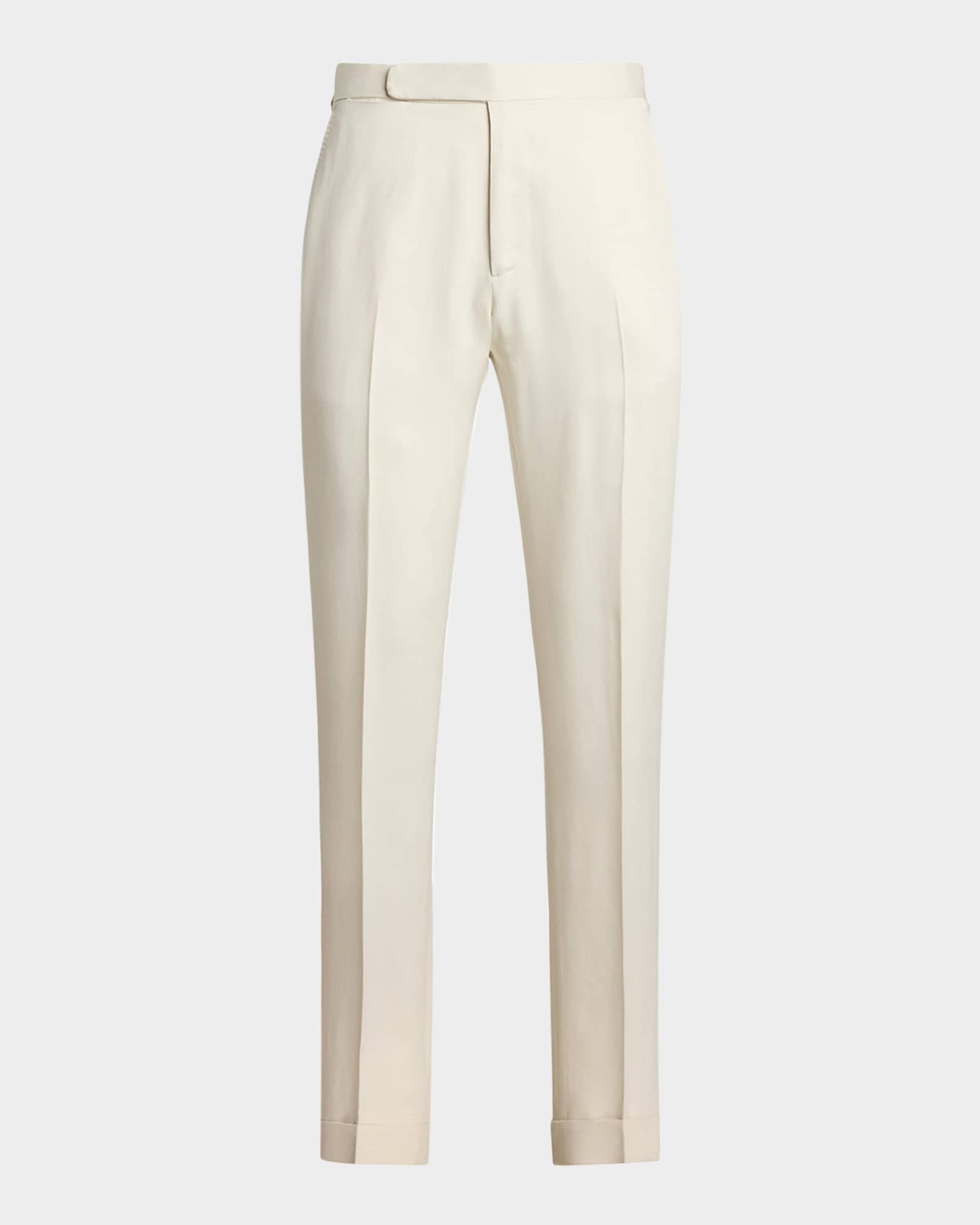 Men's NM X RL Gregory Handmade Silk Trousers 0