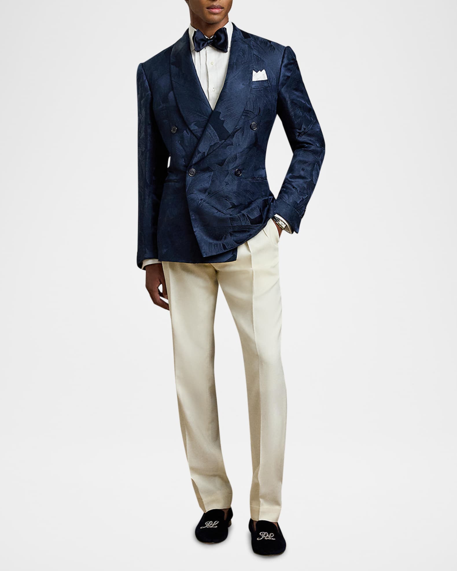 Men's NM X RL Gregory Handmade Wool Trousers 1