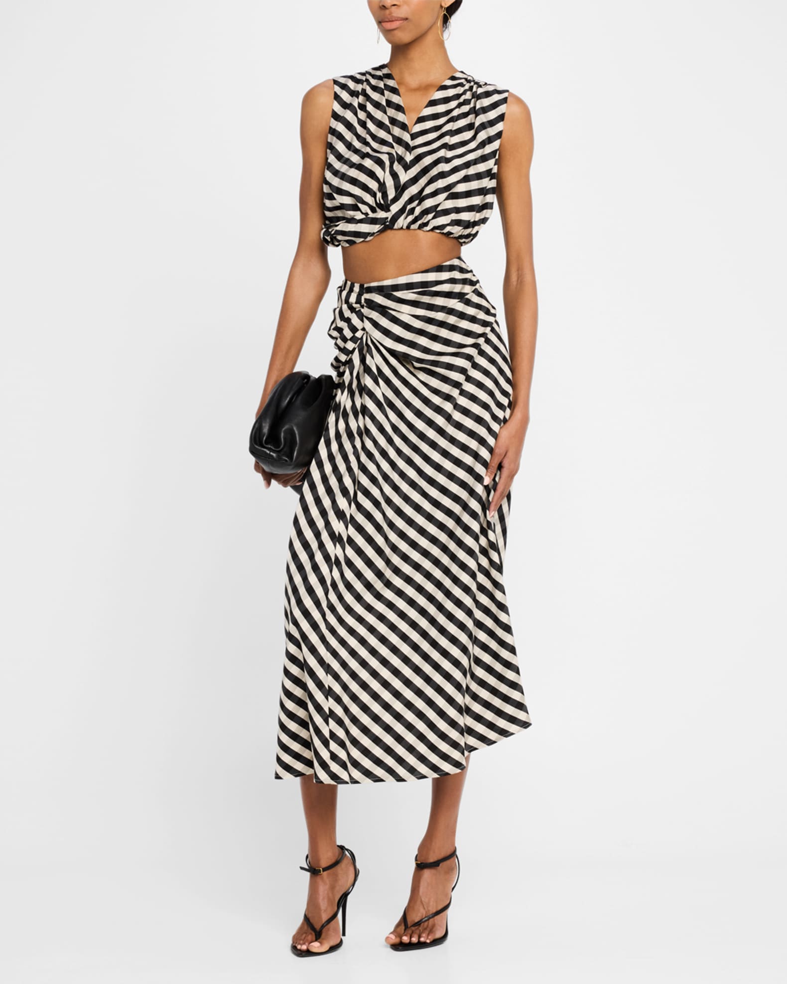 Brooklyn Check Crop Top  1