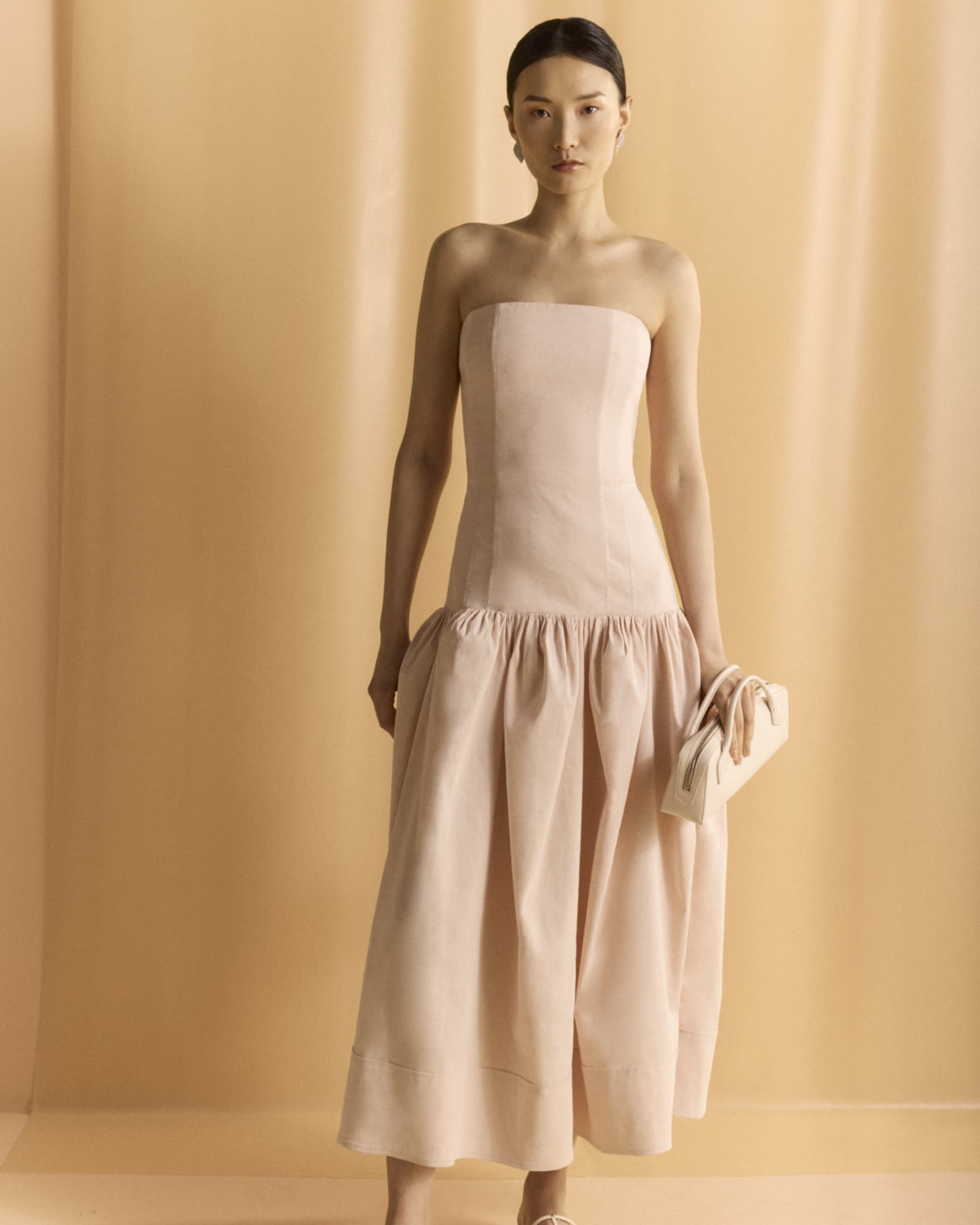 A.L.C. June Strapless Drop-Waist Dress | Neiman Marcus