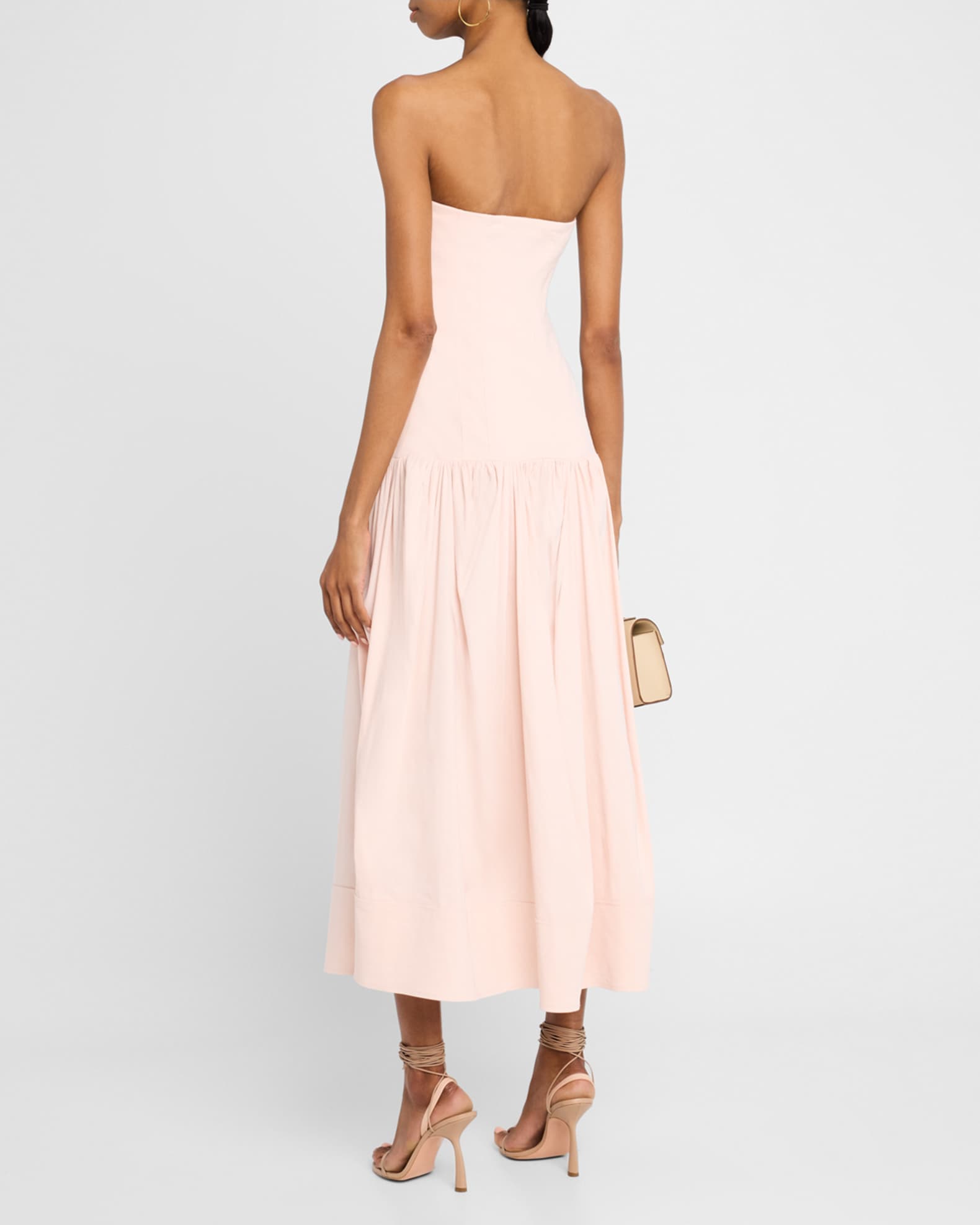 A.L.C. June Strapless Drop-Waist Dress | Neiman Marcus